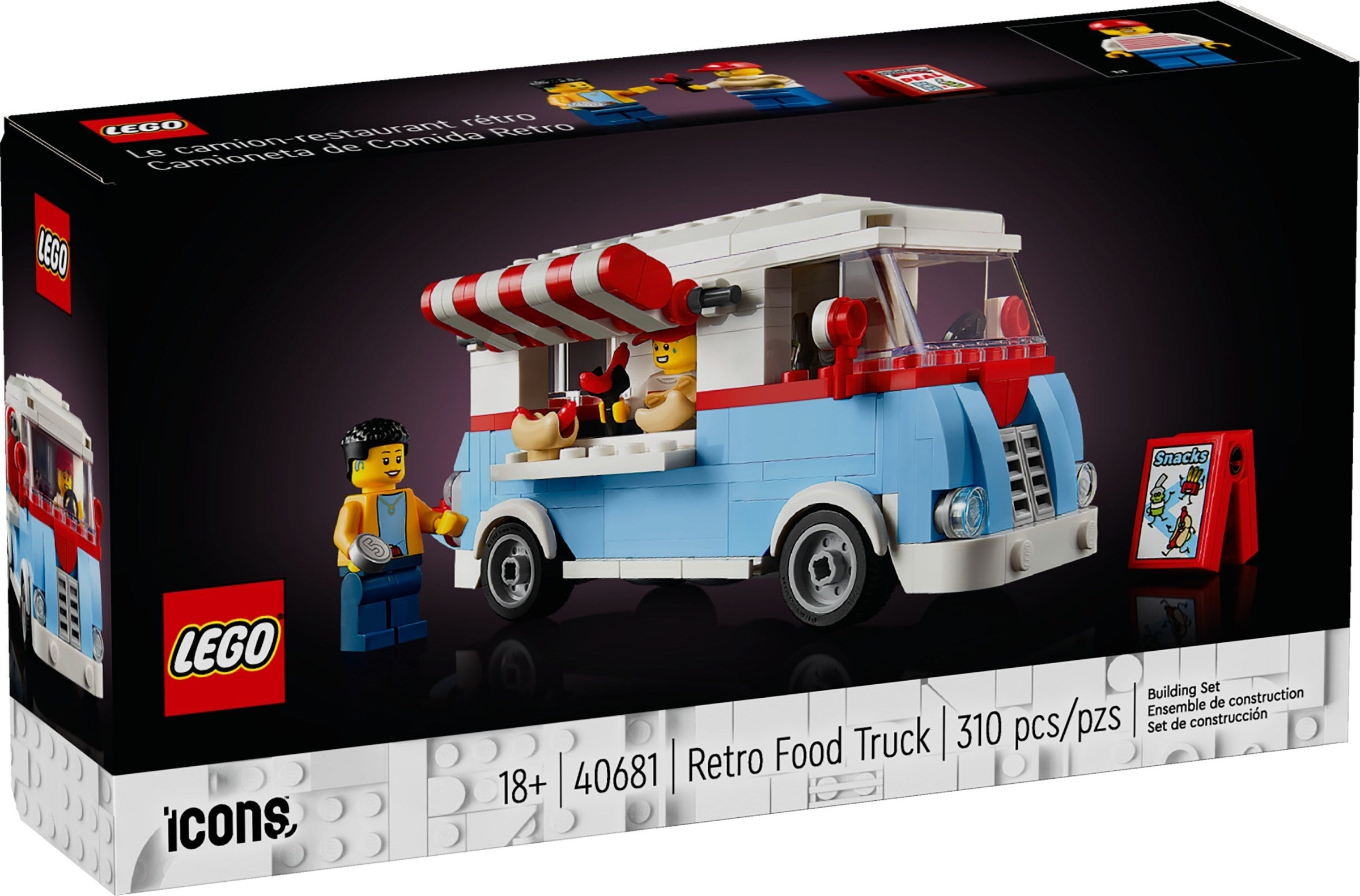 Retro Food Truck  40681 | Icons | LEGO – image 2