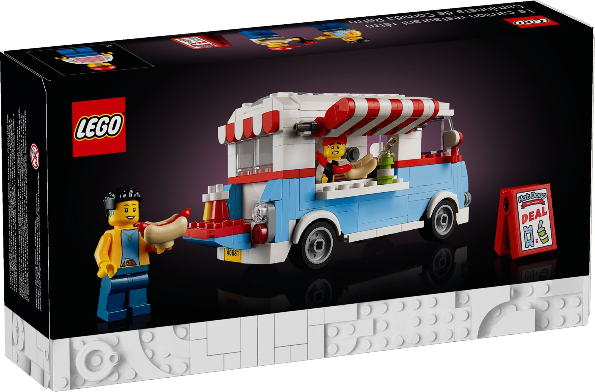 Retro Food Truck  40681 | Icons | LEGO – image 3
