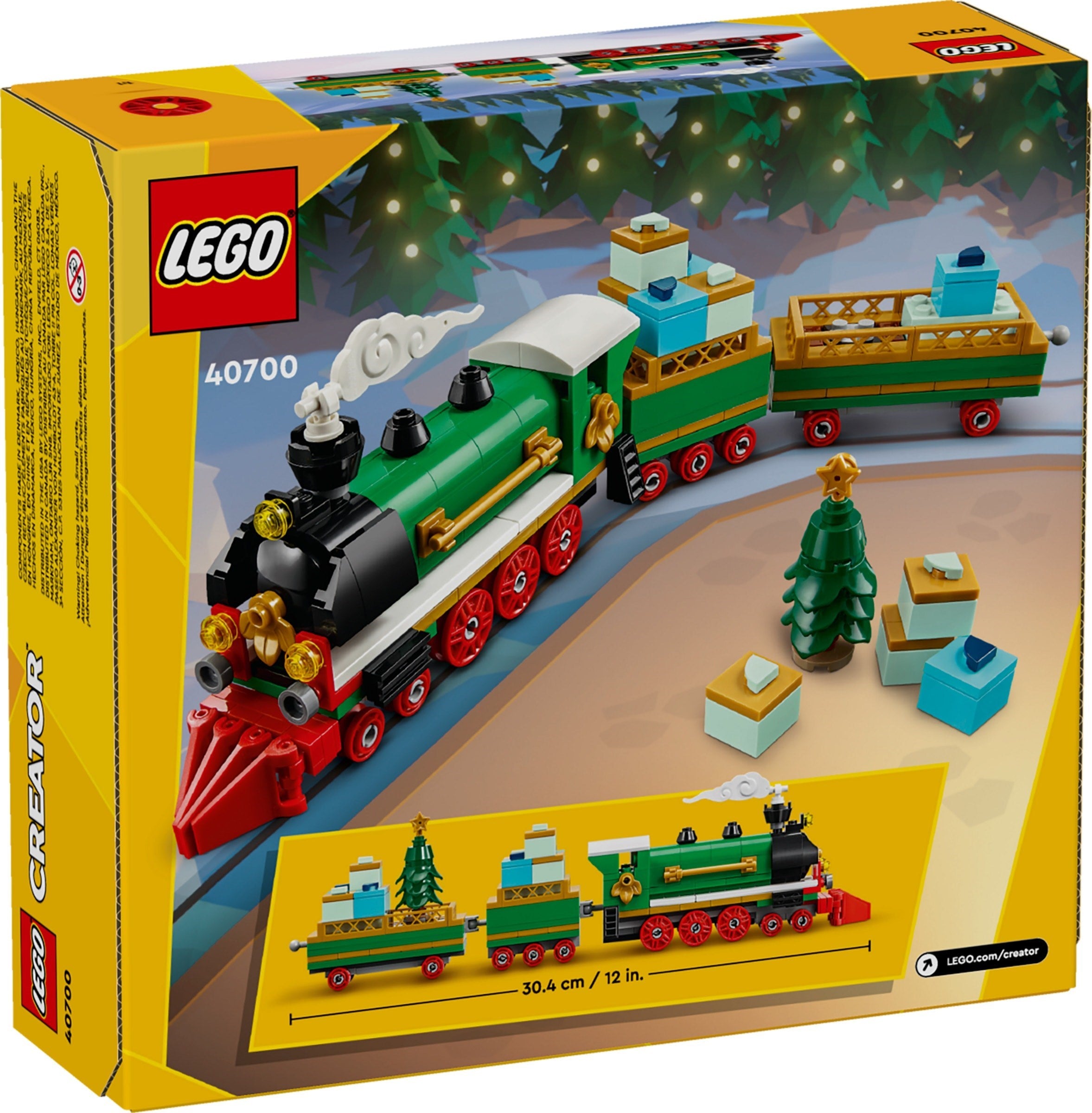 Winter Holiday Train 40700 | Creator | LEGO – image 3