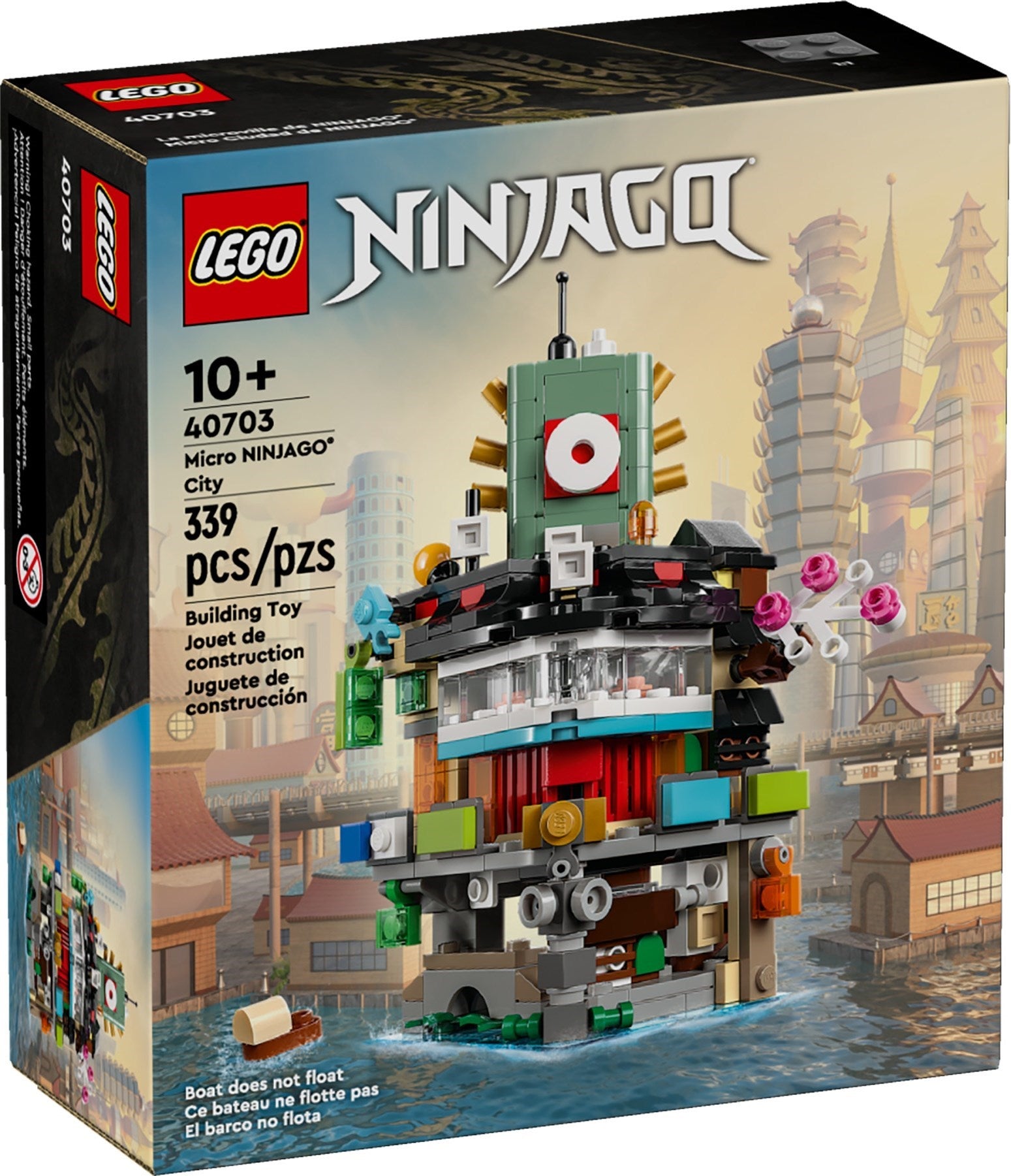 Micro NINJAGO City 40703 | Ninjago | LEGO – image 2