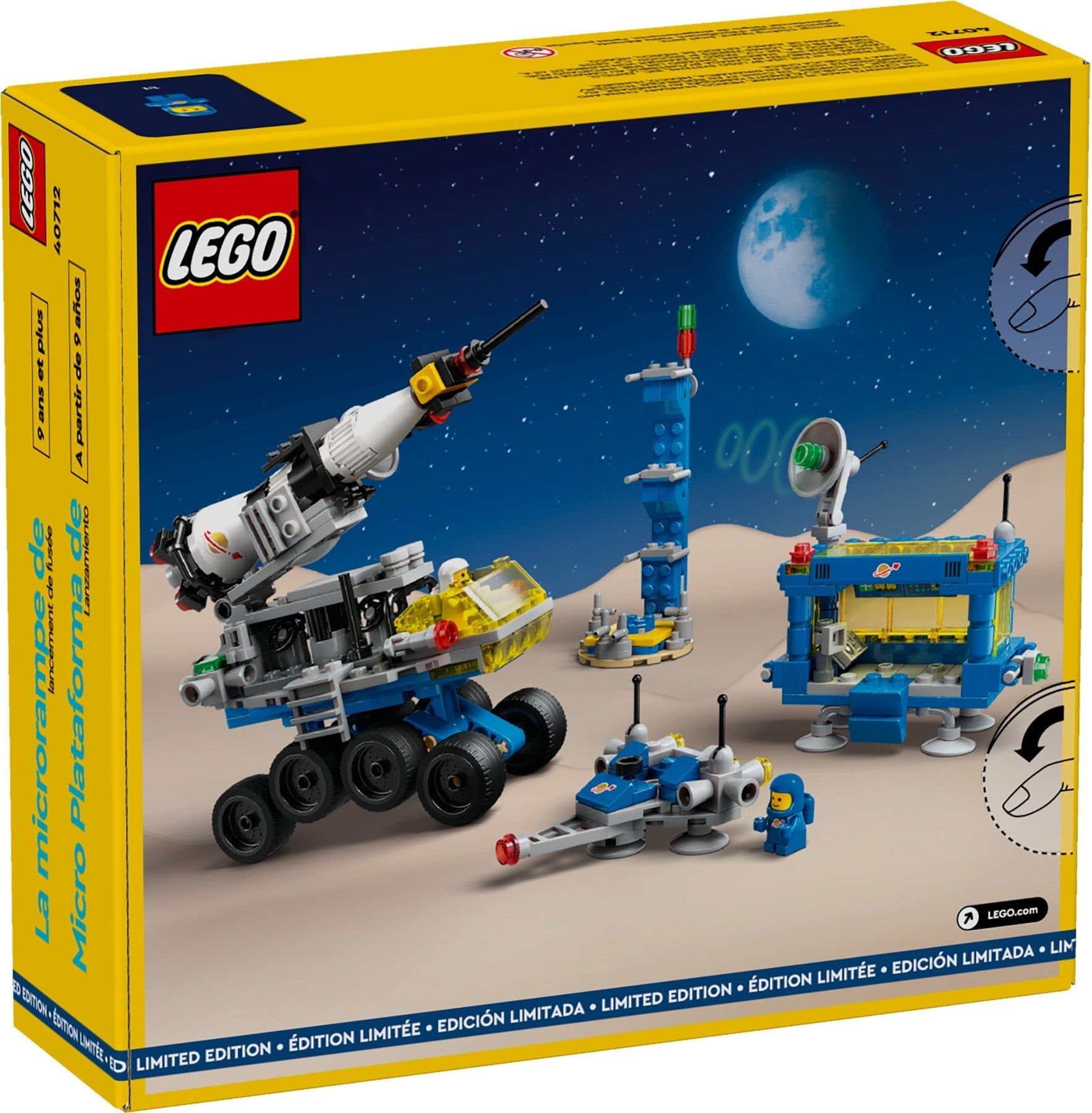 Micro Rocket Launchpad-Limited Edition 40712 | IDEAS | LEGO