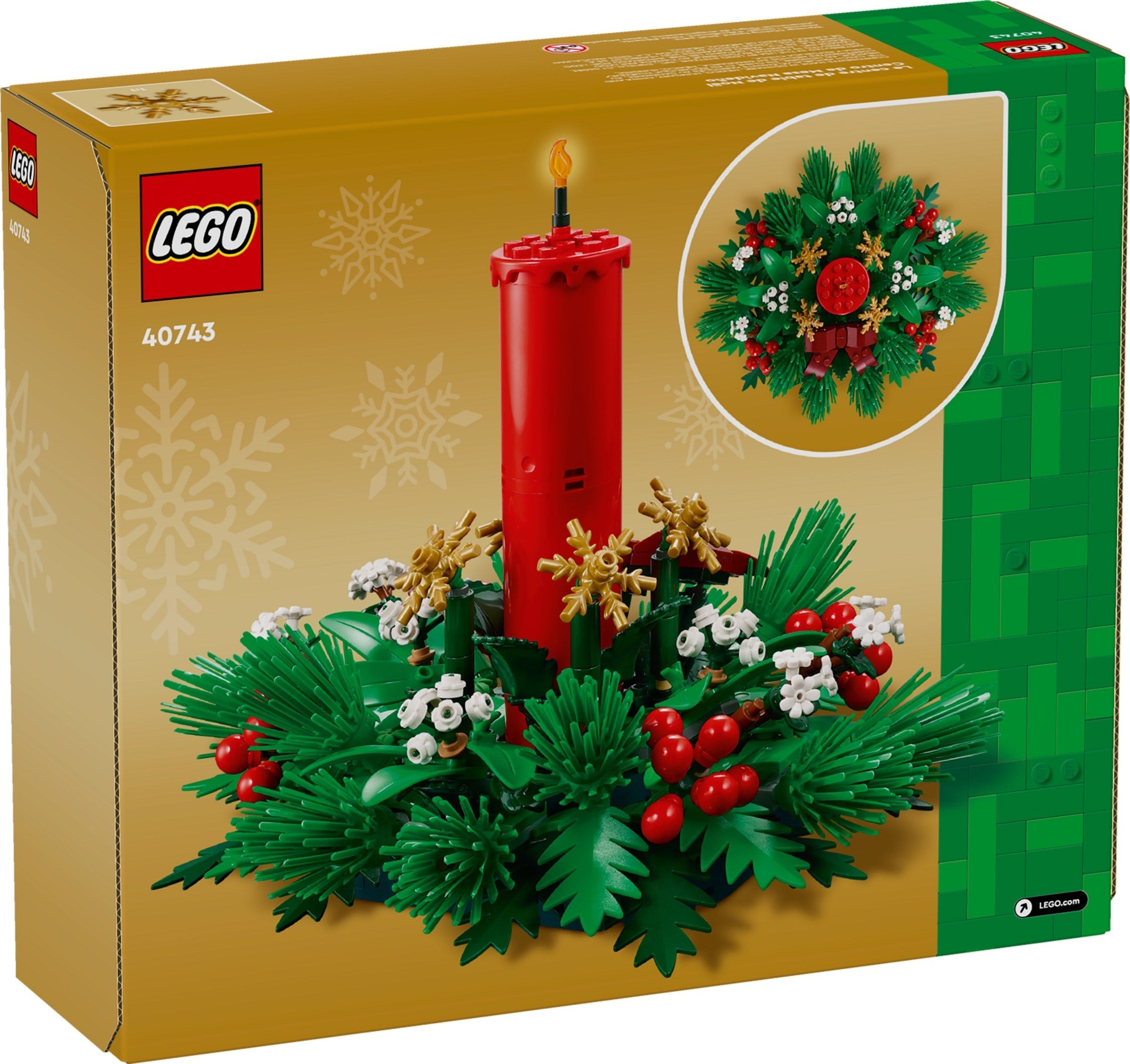 Christmas Table Decoration 40743 | Seasonal | LEGO