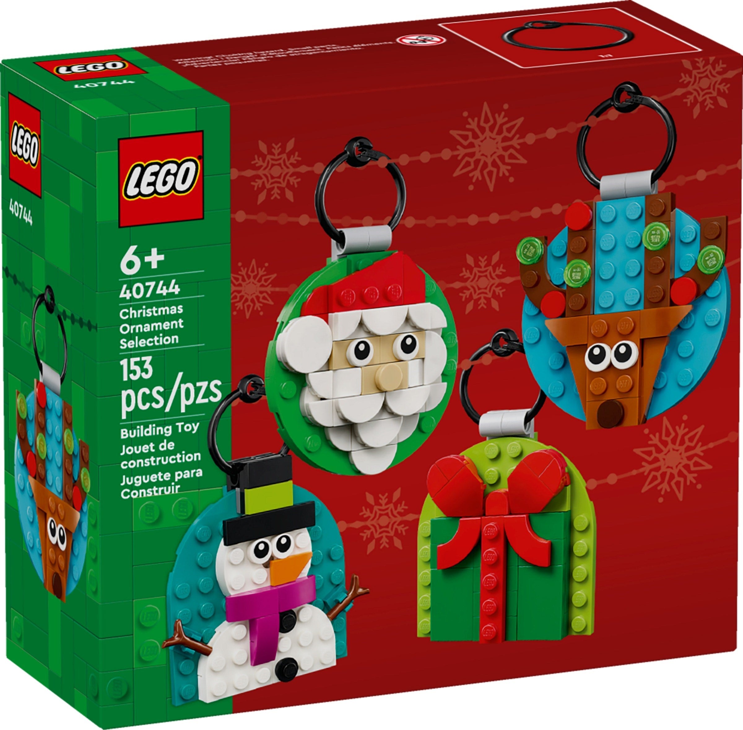 Christmas Ornament Selection 40744 | Seasonal | LEGO