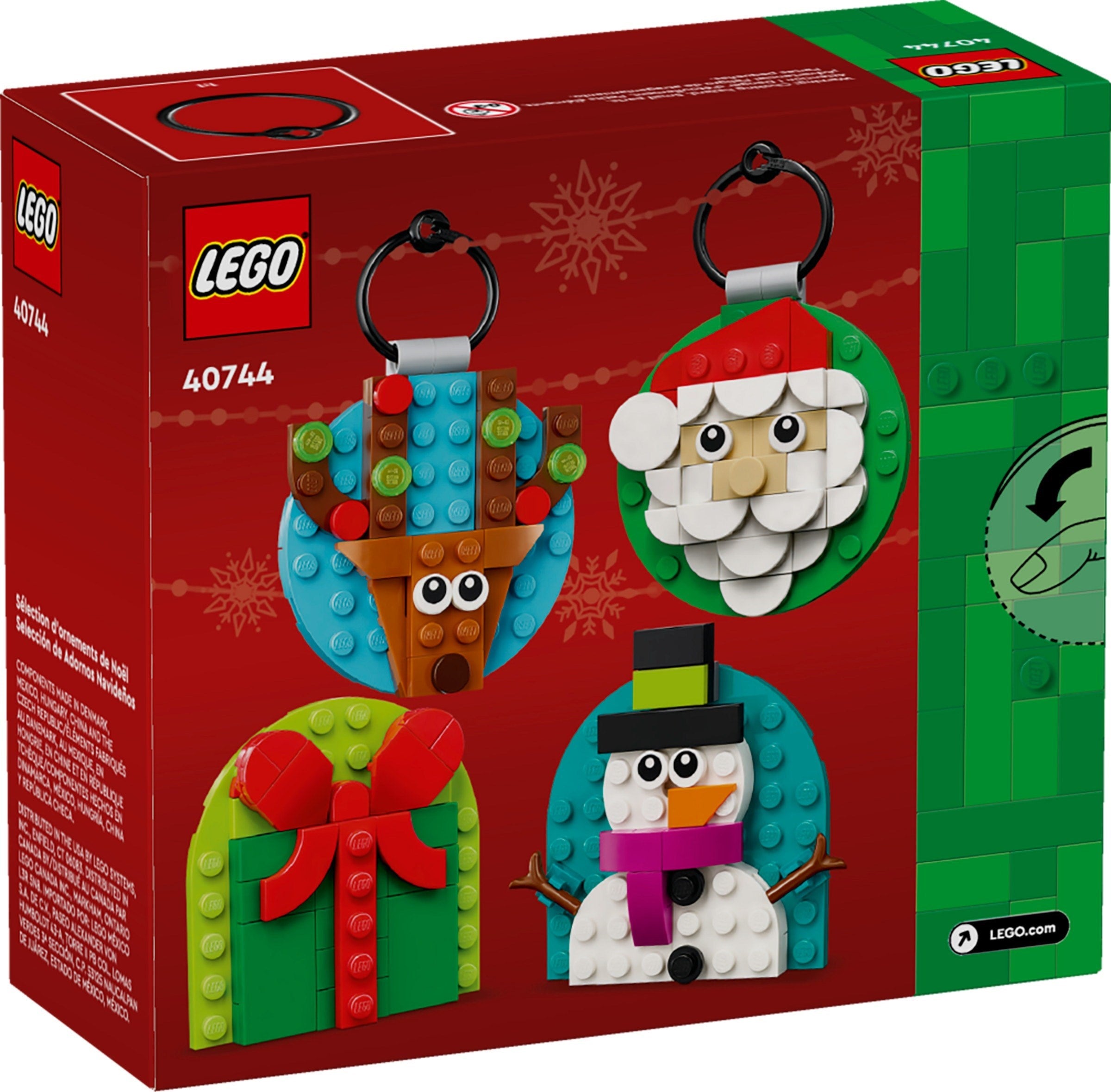 Christmas Ornament Selection 40744 | Seasonal | LEGO