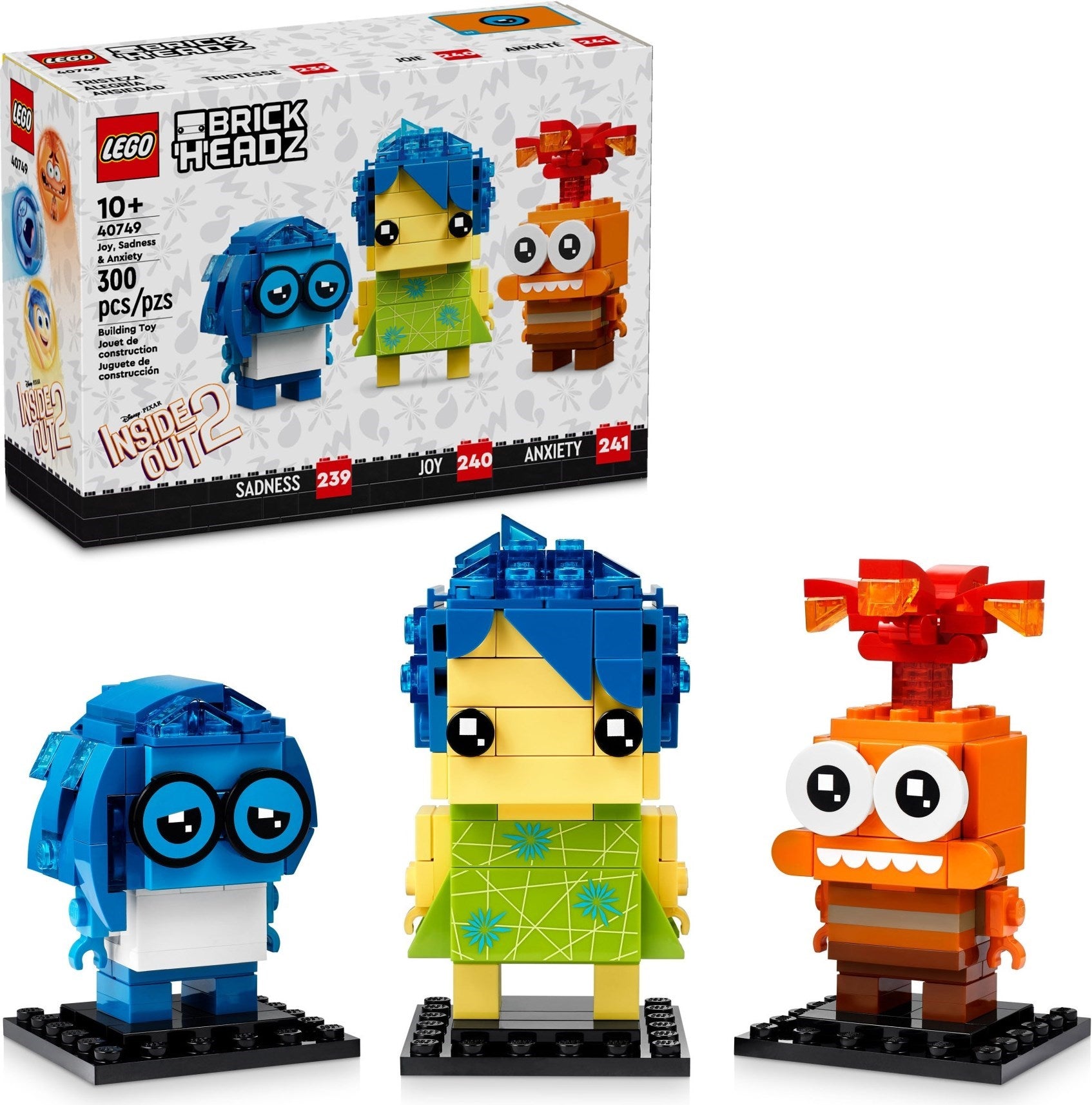Joy, Sadness & Anxiety 40749 | BrickHeadz | LEGO – image 3