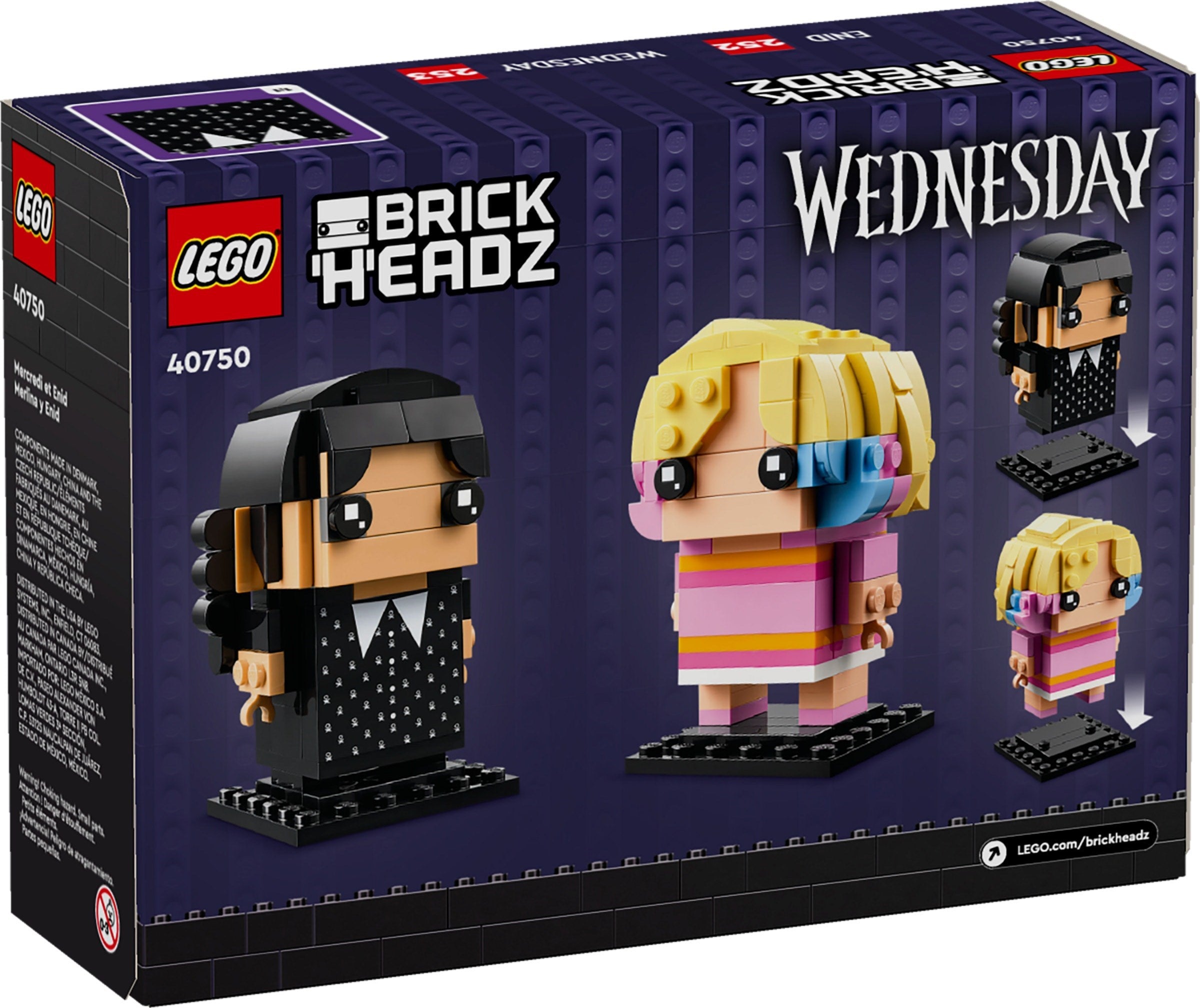 Wednesday & Enid 40750 | BrickHeadz | LEGO – image 2