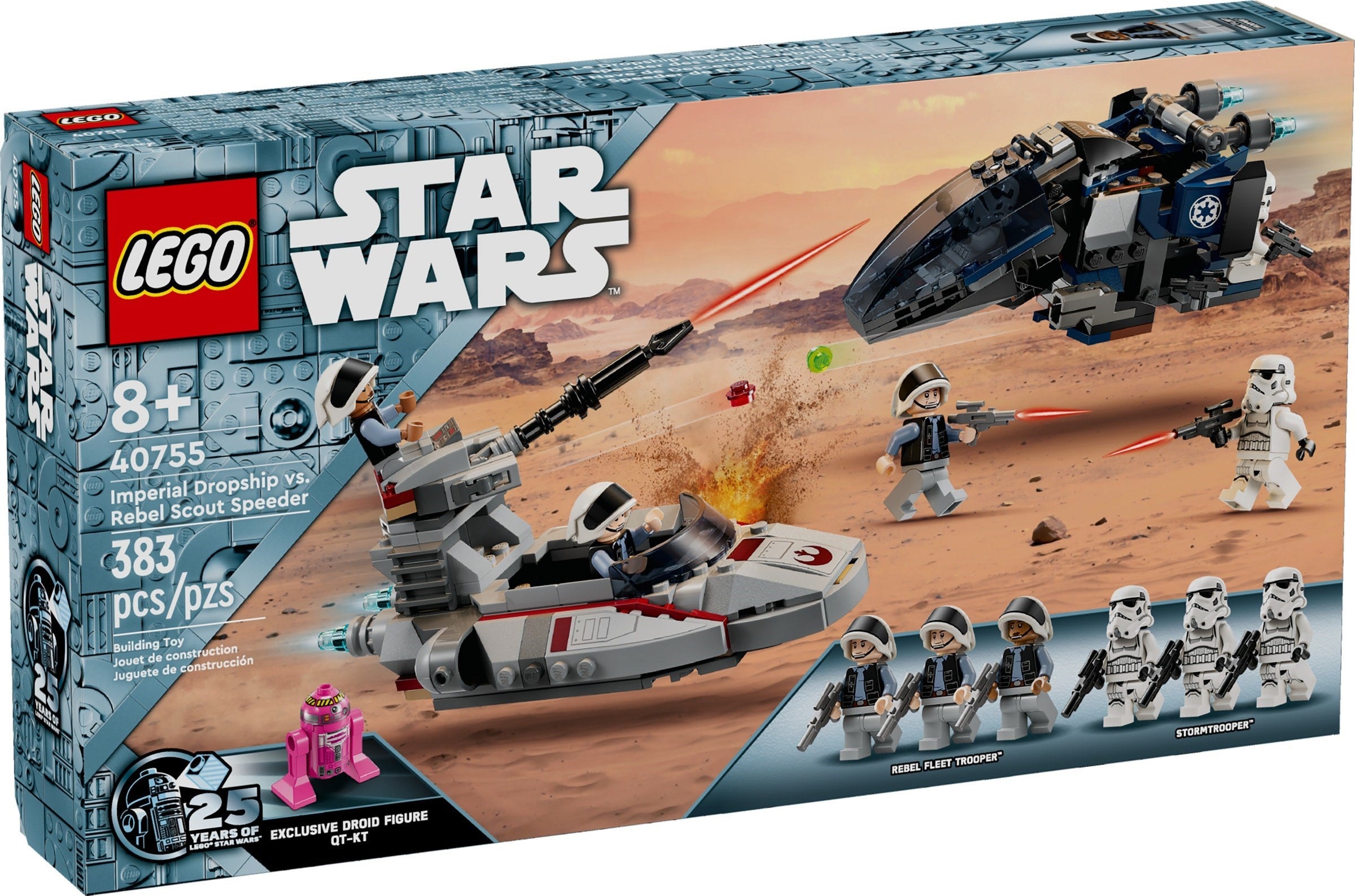 Imperial Dropship vs. Rebel Scout Speeder 40755 | Star Wars | LEGO – image 2