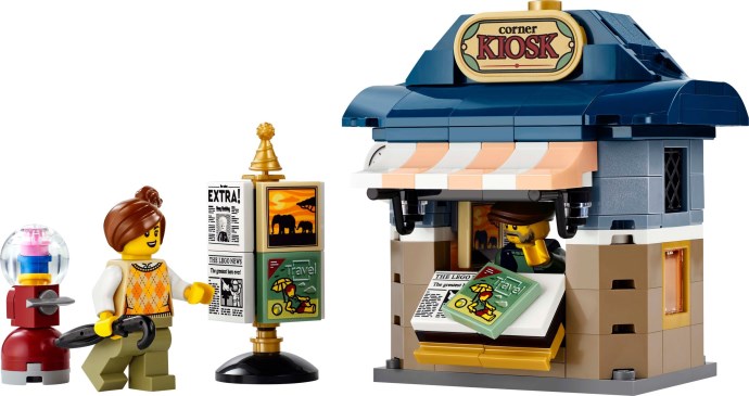 Corner Kiosk 40757 | Icons | LEGO