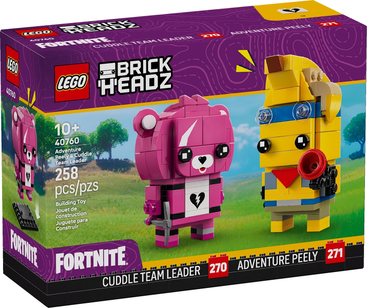 Adventure Peely & Cuddle Team Leader 40760 | Brickheadz Fortnite | LEGO