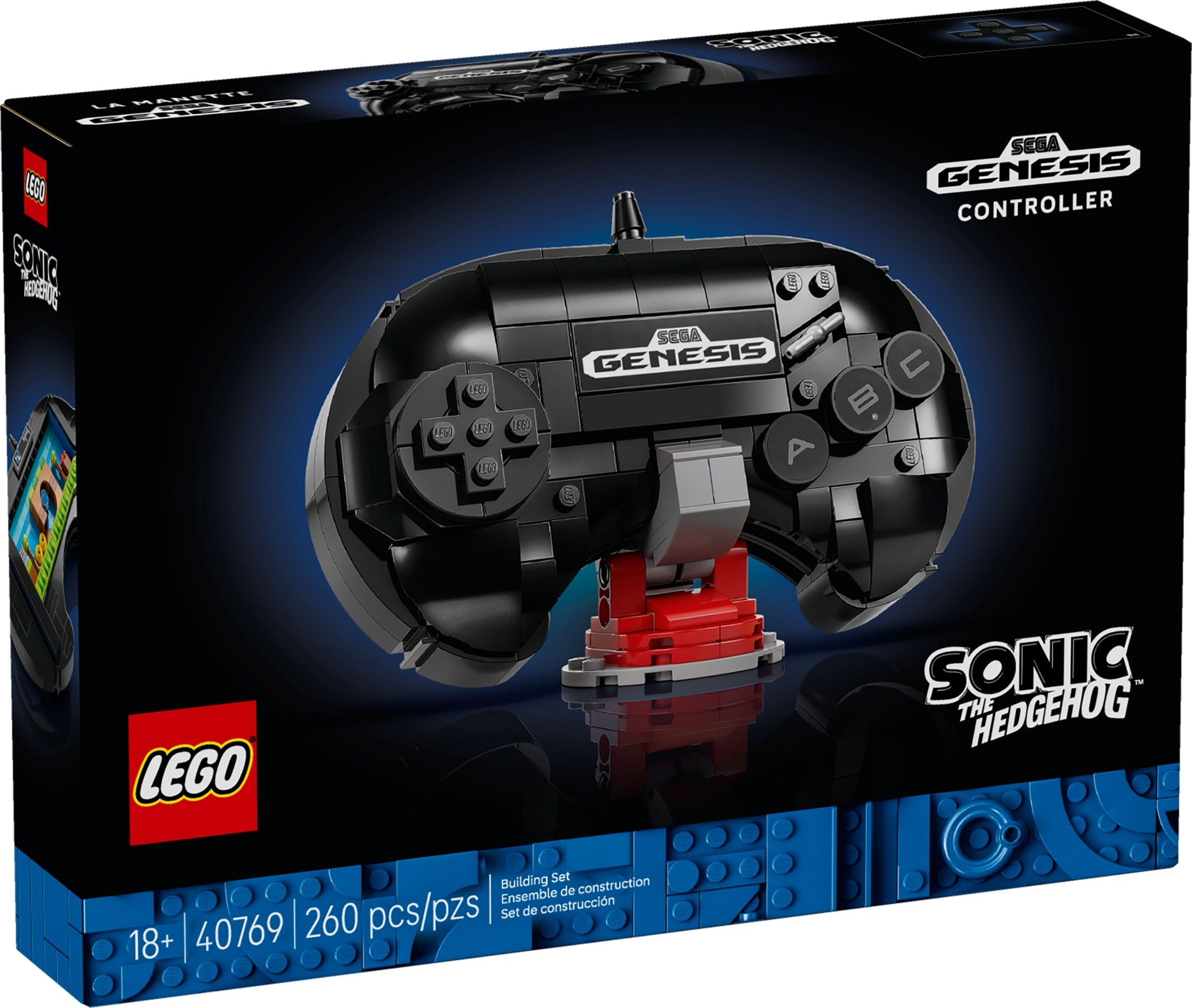 SEGA JOYSTICK・カセットセット SEGA Genesis Controller 40769 | Promotional | LEGO