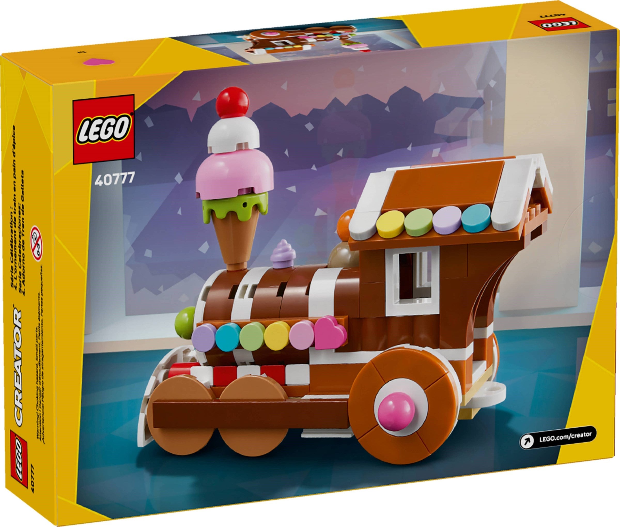 Celebration Series: Gingerbread Train Ornament 40777 | Creator | LEGO – image 3