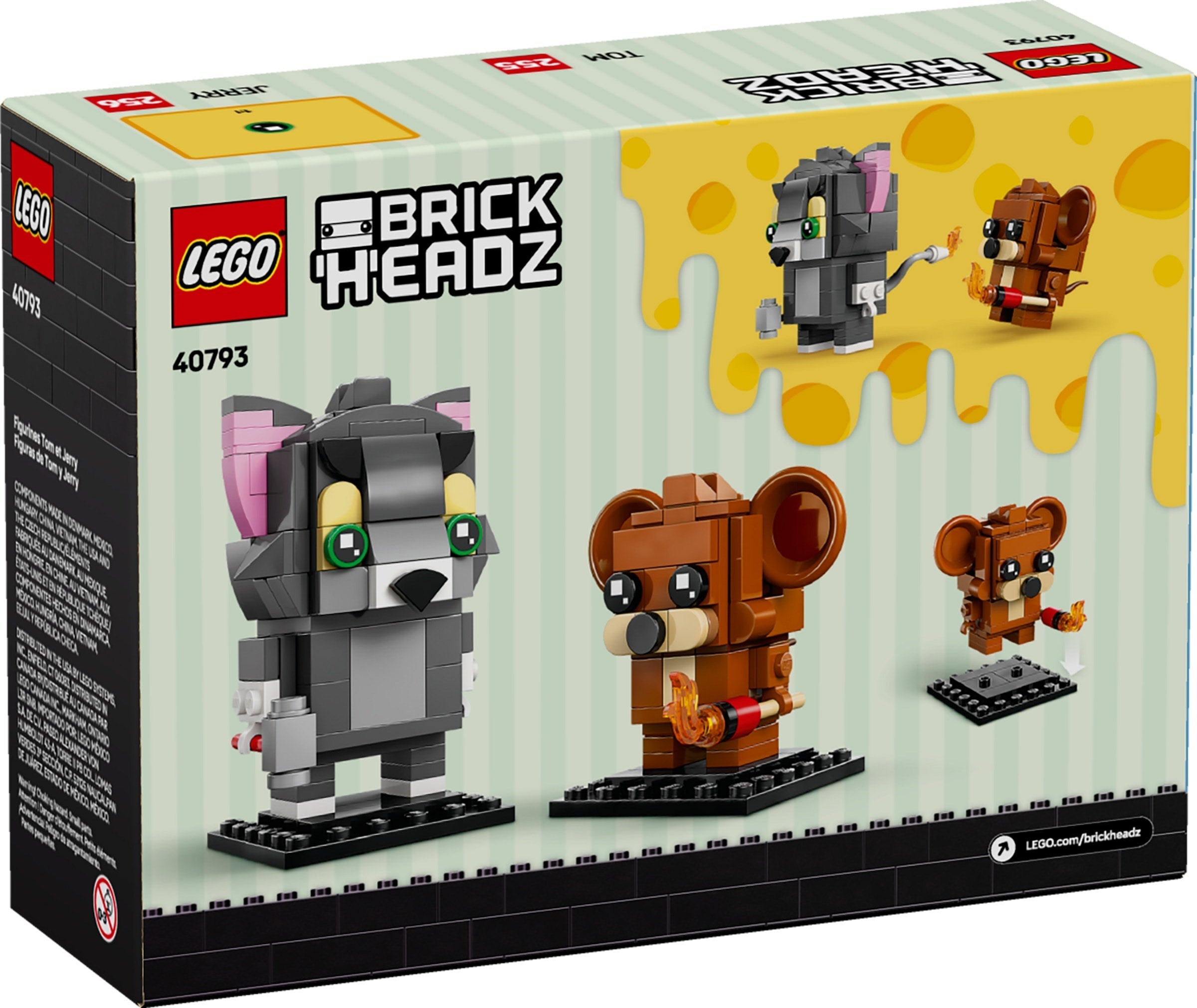 Tom & Jerry Figures 40793 | BrickHeadz | LEGO – image 2
