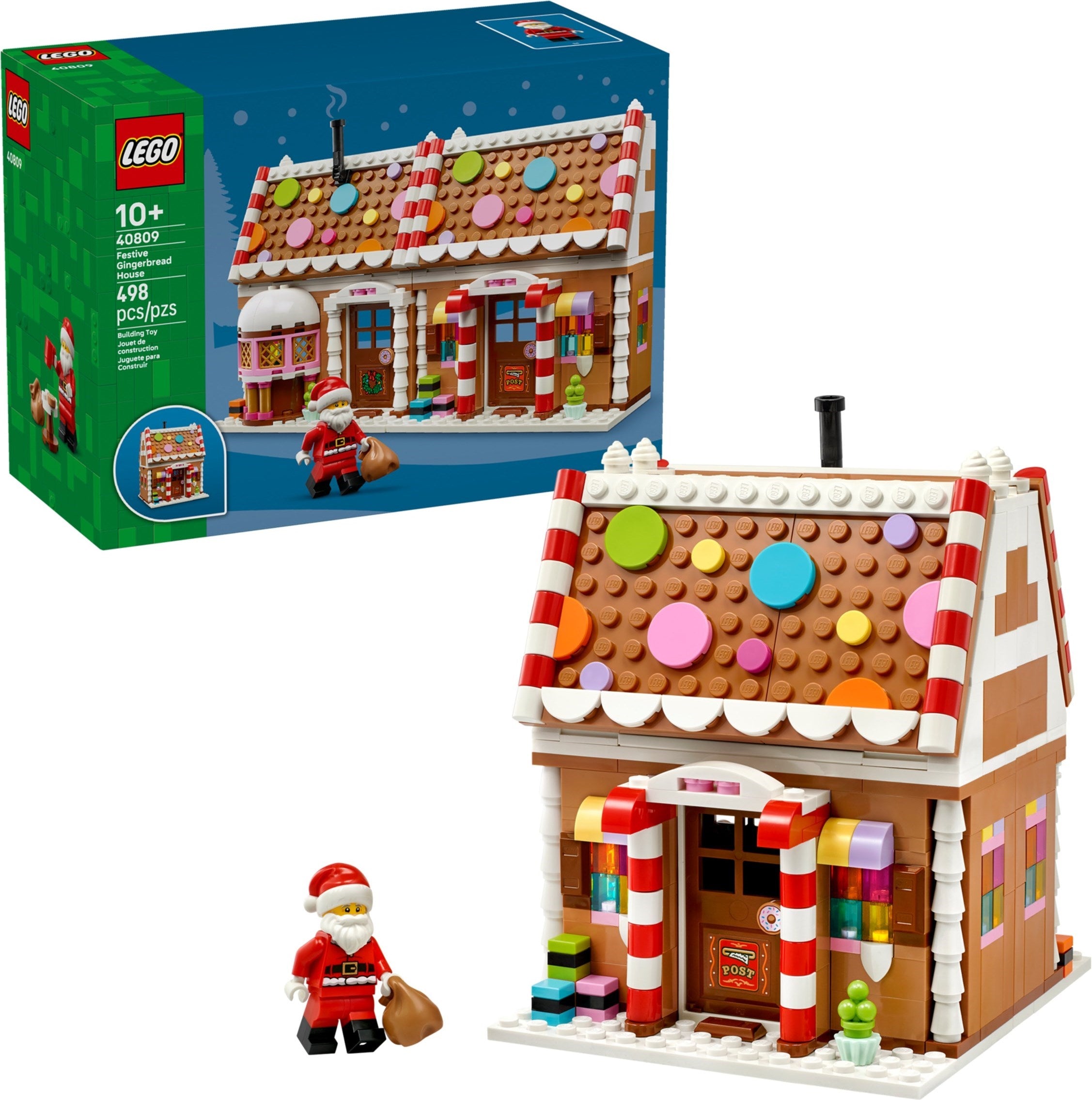 Festive Gingerbread House 40809 | Seasonal | LEGO (image 3)