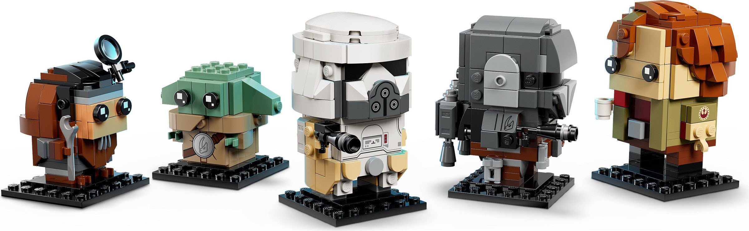 The Mandalorian and Grogu: Allies & Villains 40856 | BrickHeadz | LEGO (image 8)