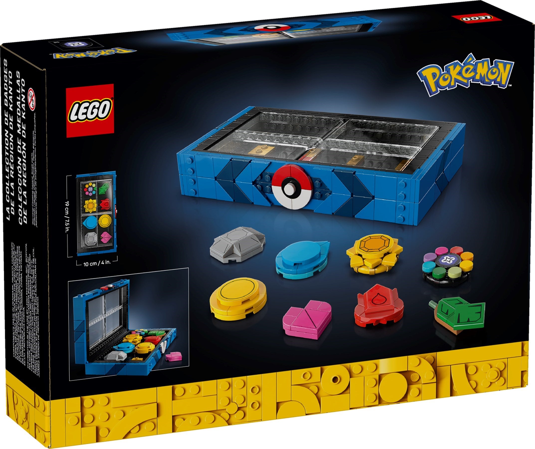 Kanto Region Badge Collection 40892 | Pokémon | LEGO – image 3