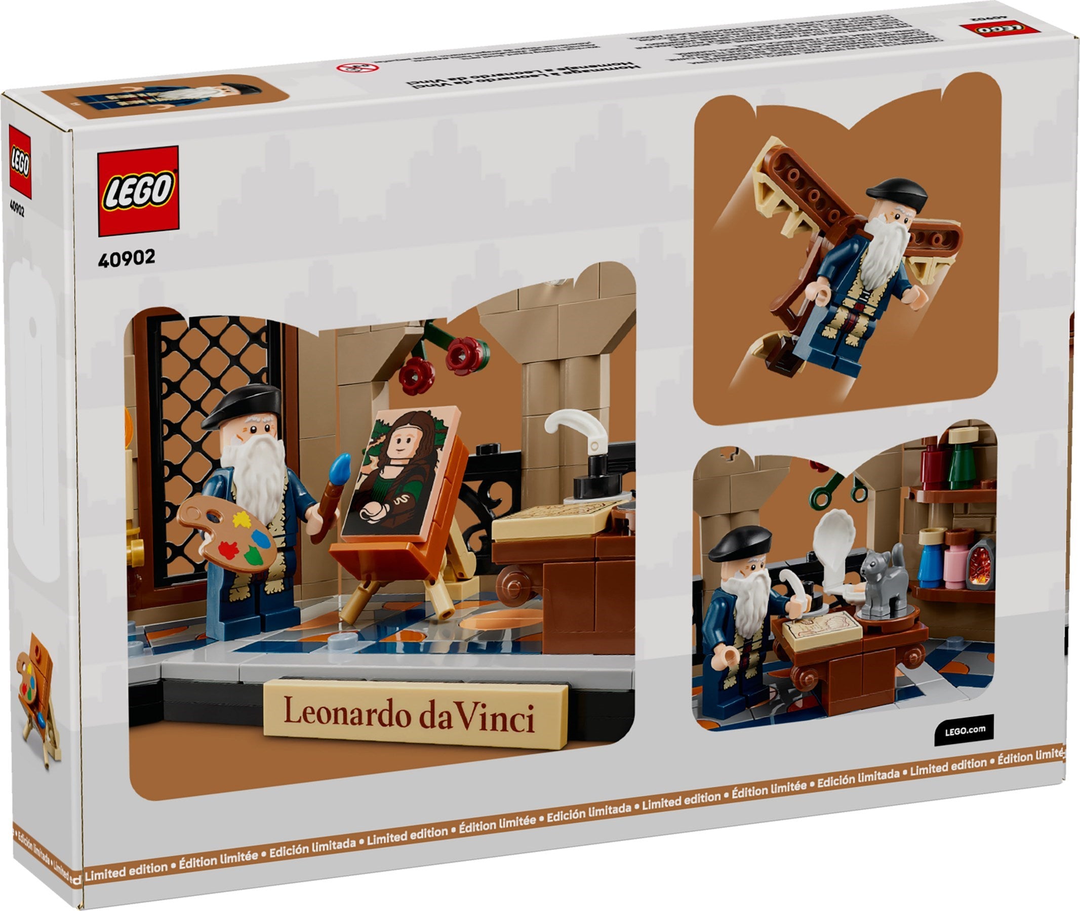 Tribute to Leonardo da Vinci 40902 | Promotional | LEGO (image 3)