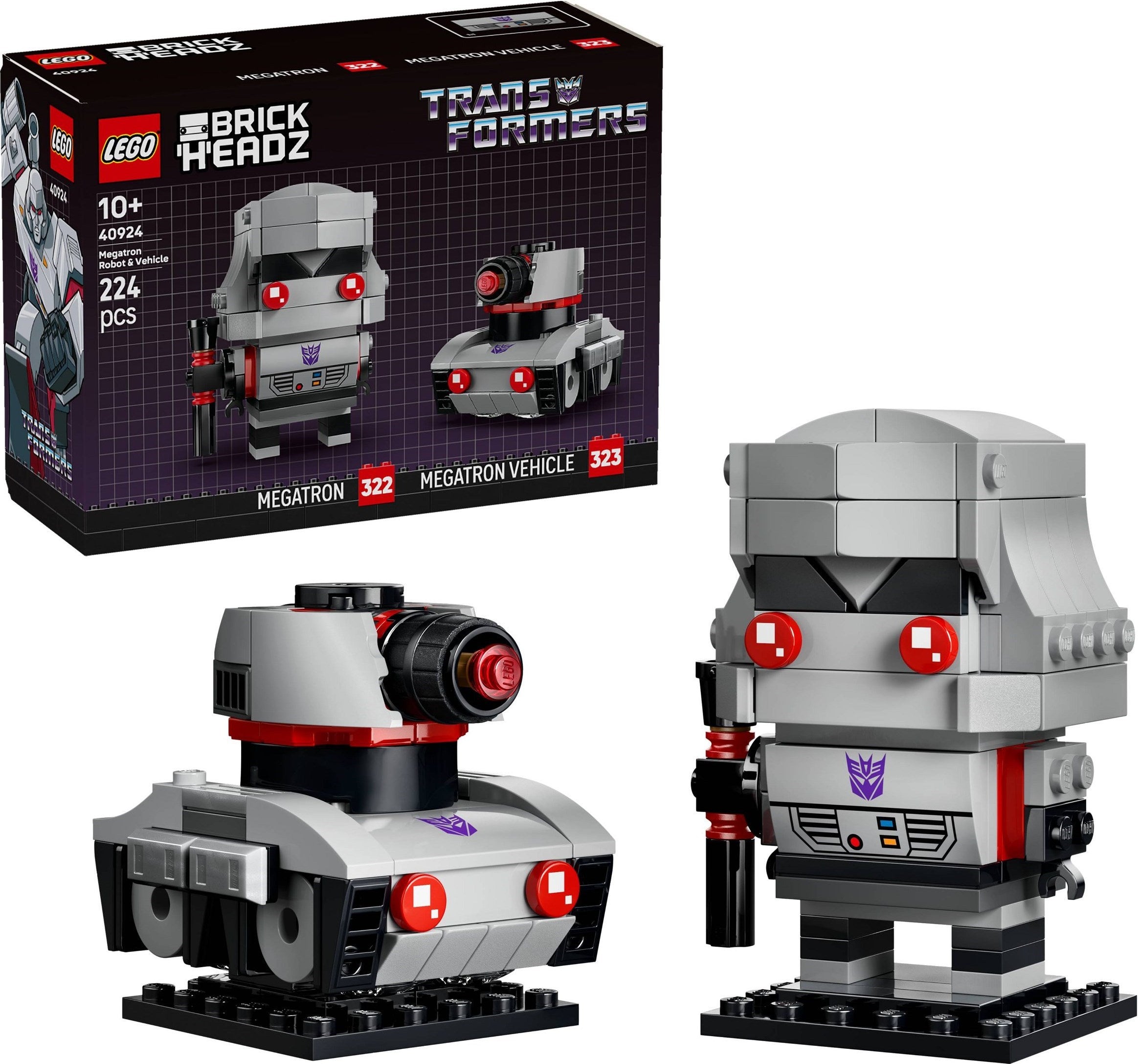 Megatron Robot & Vehicle 40924 | BrickHeadz | LEGO (image 5)