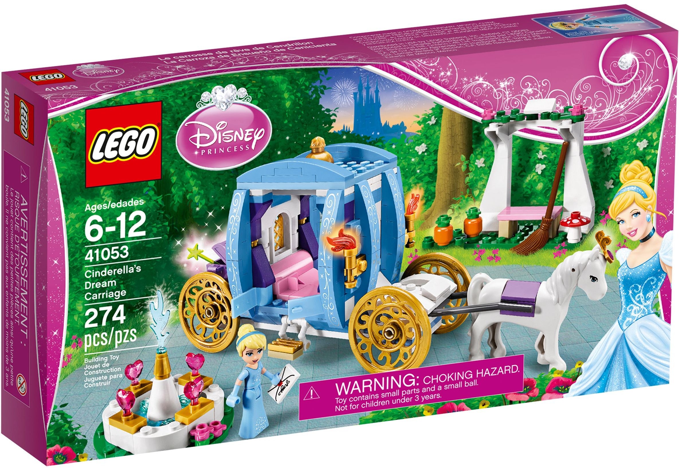 Cinderella's Dream Carriage 41053 | Disney | LEGO (image 2)