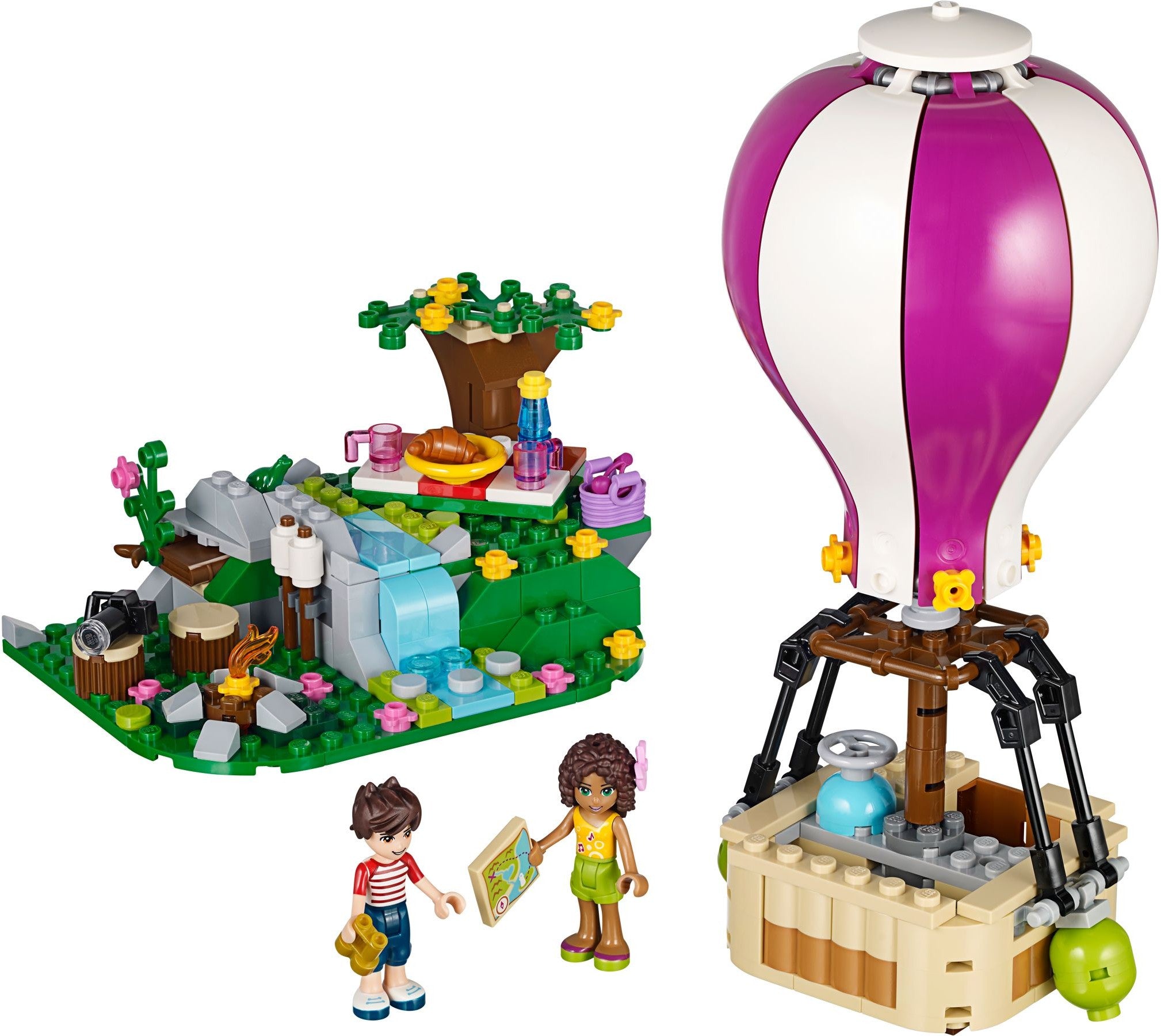 Heartlake Hot Air Balloon 41097 | Friends | LEGO (image 8)
