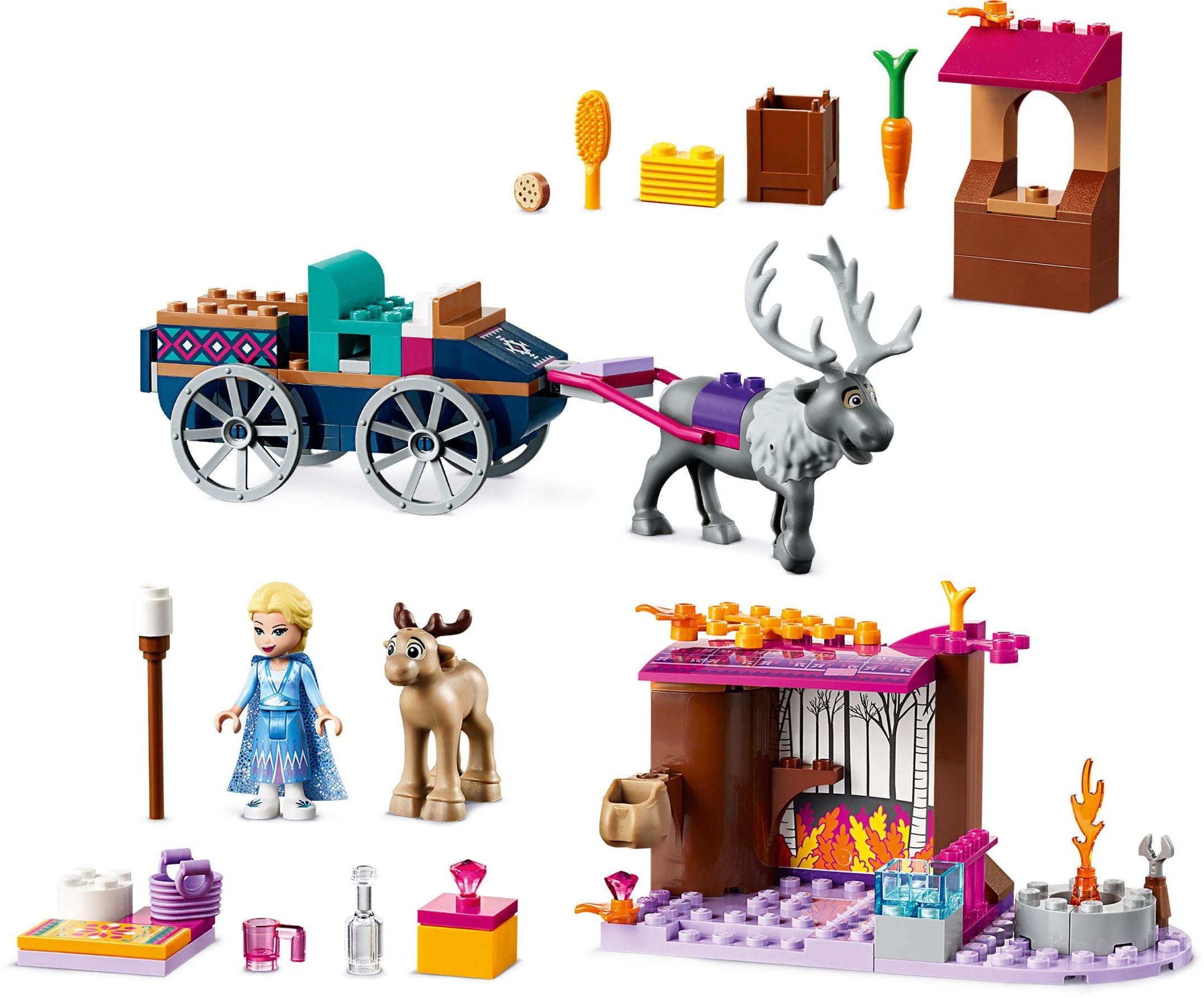 Elsa's Wagon Adventure 41166 | Disney | LEGO – image 4