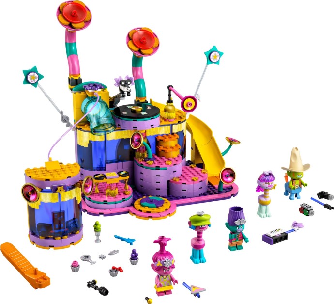 Vibe City Concert 41258 | Trolls World Tour | LEGO