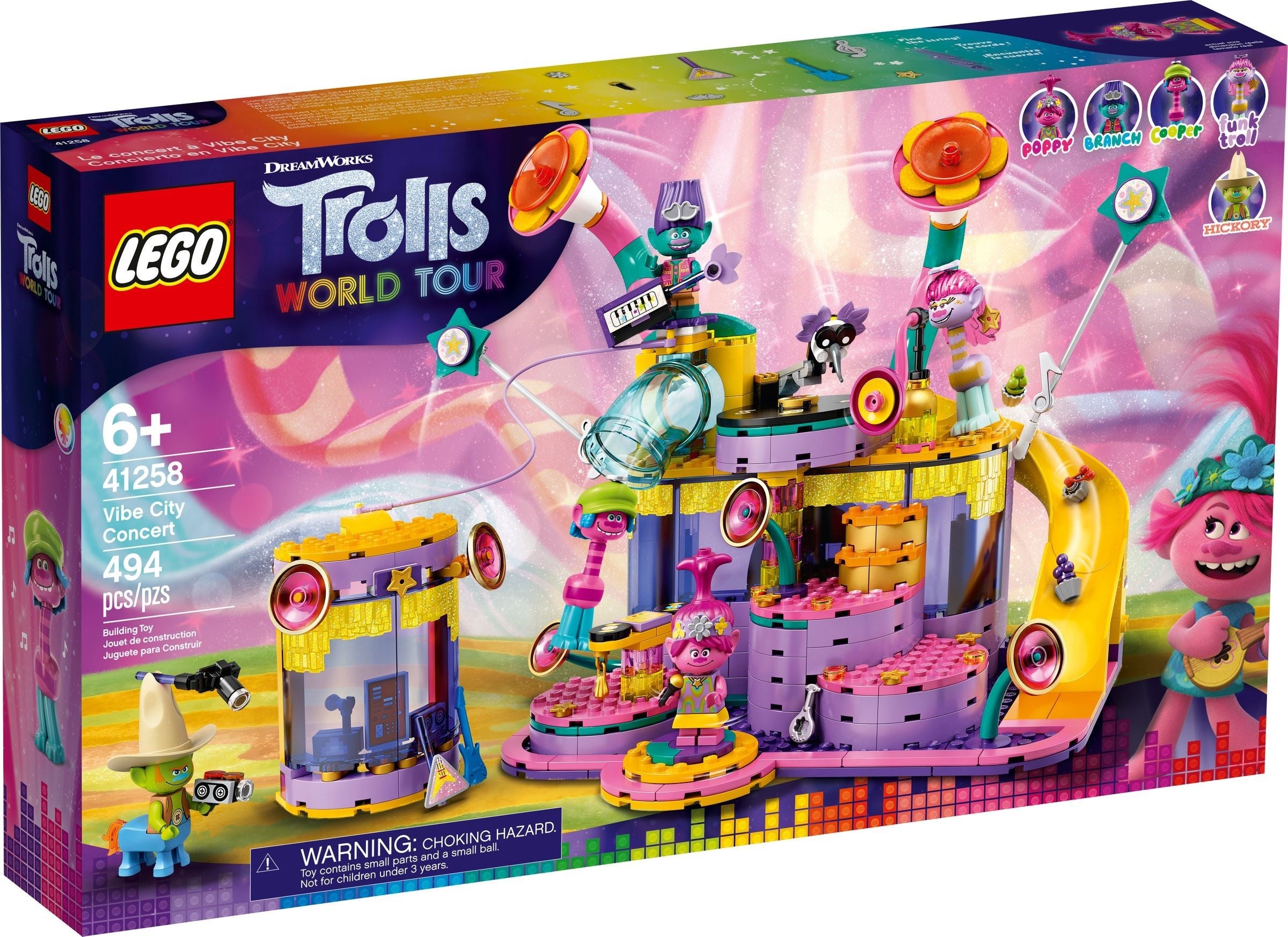 Vibe City Concert 41258 | Trolls World Tour | LEGO – image 2