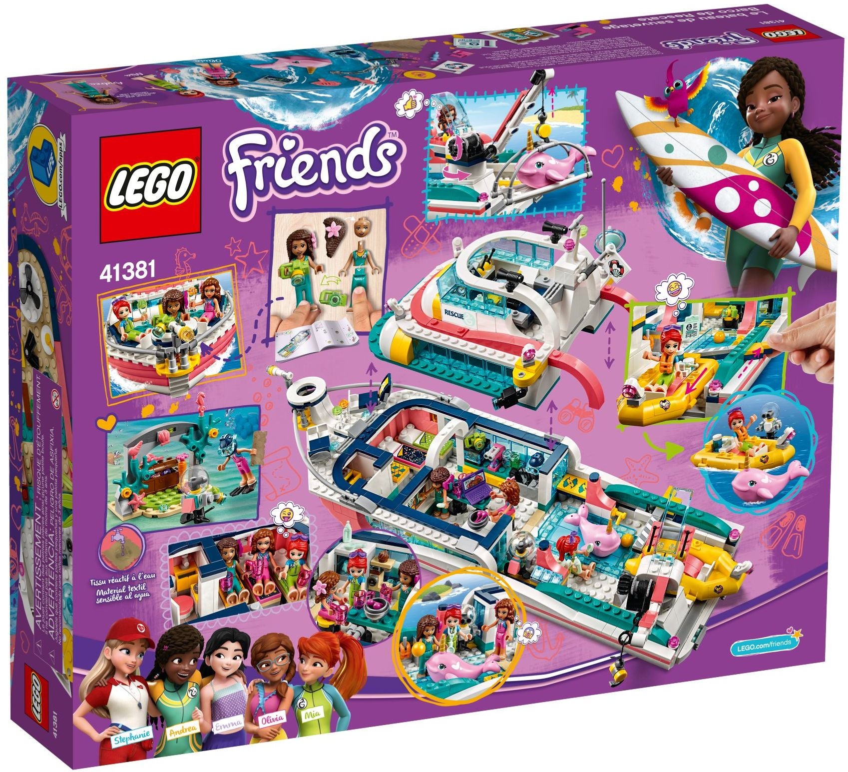 Rescue Mission Boat 41381 | Friends | LEGO (image 5)