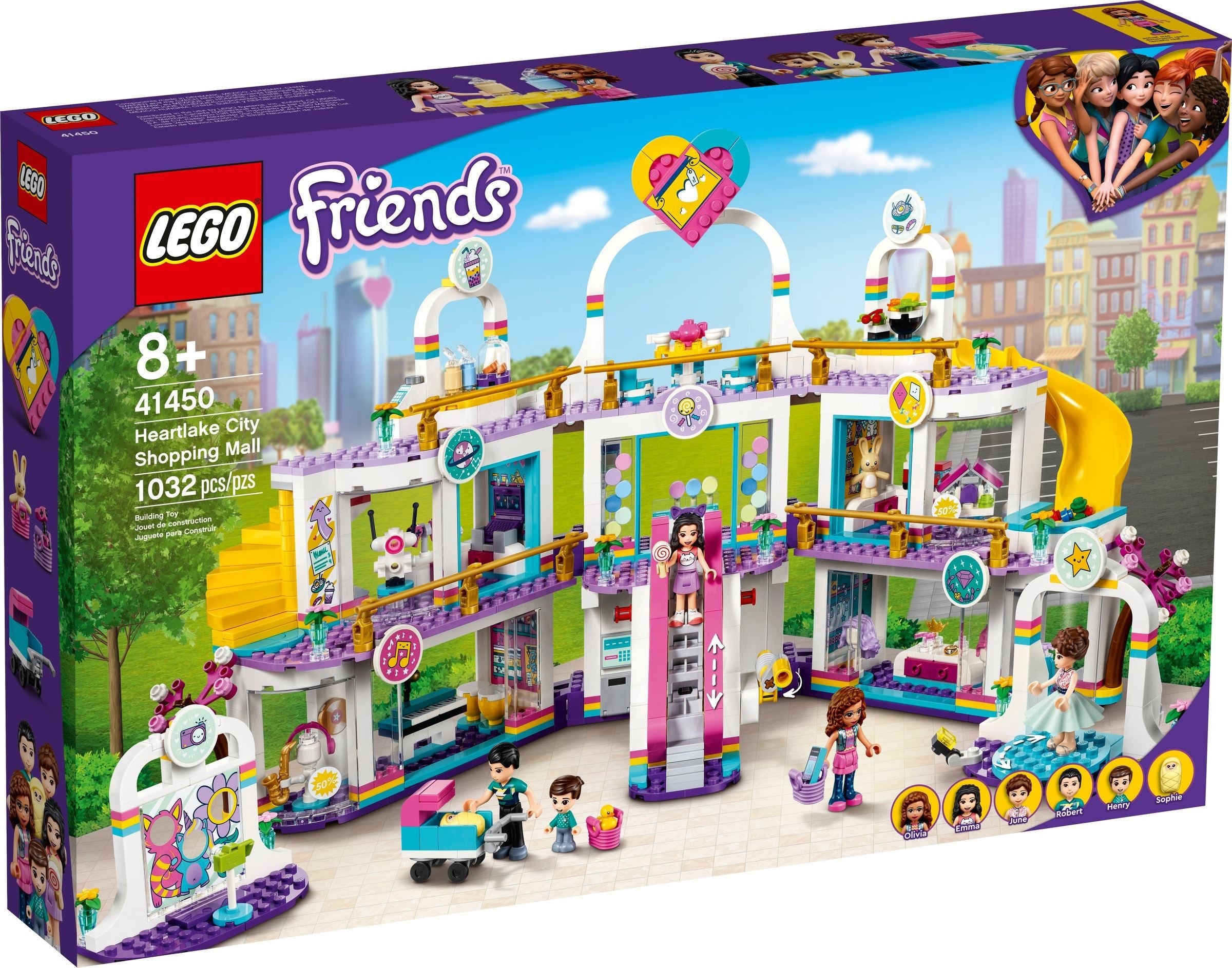 Heartlake City Shopping Mall 41450 | Friends | LEGO – image 2