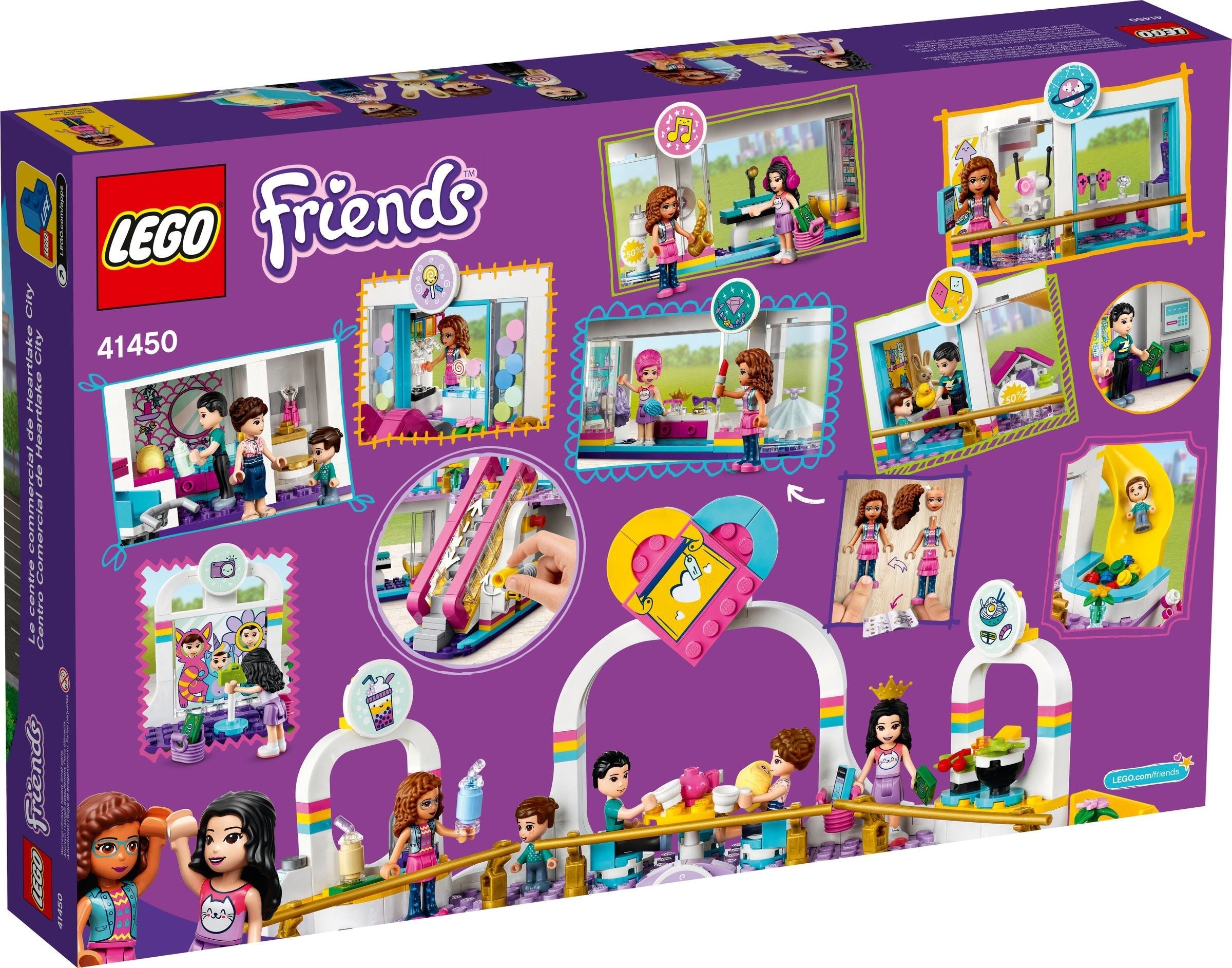 Heartlake City Shopping Mall 41450 | Friends | LEGO – image 8