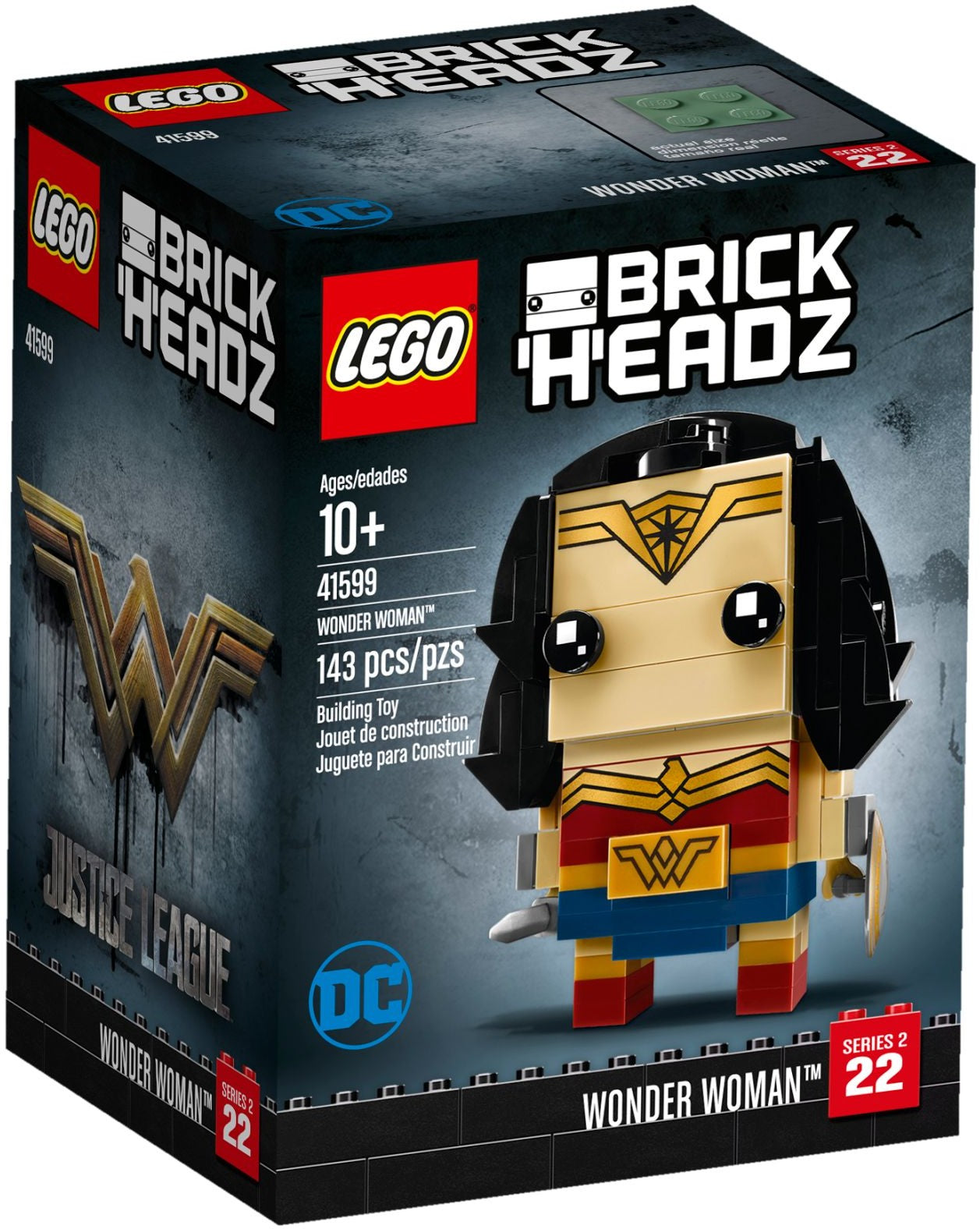 Wonder Woman 41599 | BrickHeadz | LEGO – image 2
