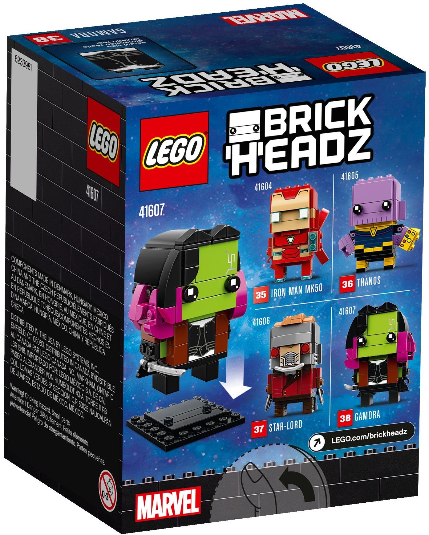 Gamora 41607 | BrickHeadz | LEGO – image 5