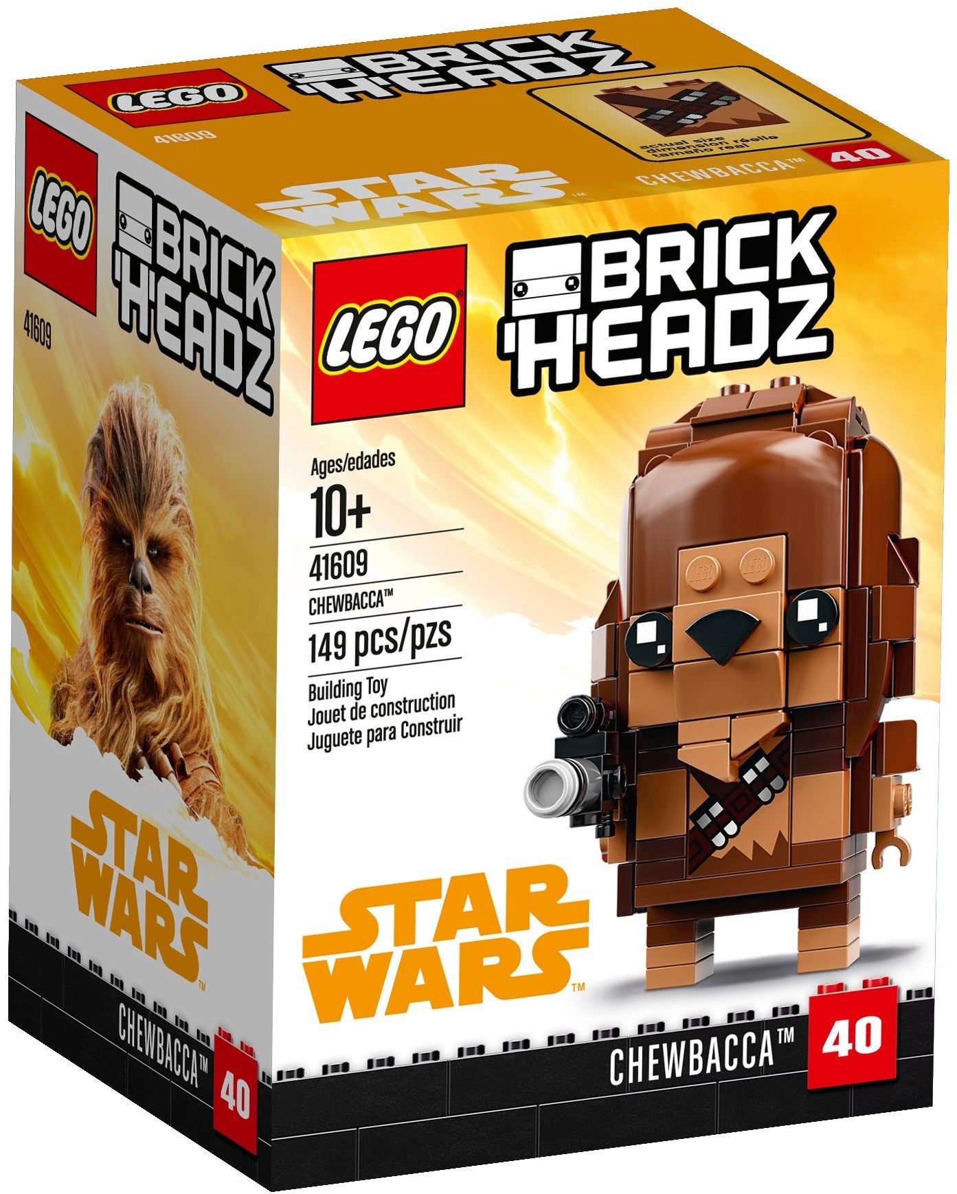 Chewbacca 41609 | BrickHeadz | LEGO – image 2