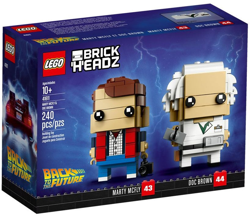 Marty McFly & Doc Brown 41611 | BrickHeadz | LEGO – image 2