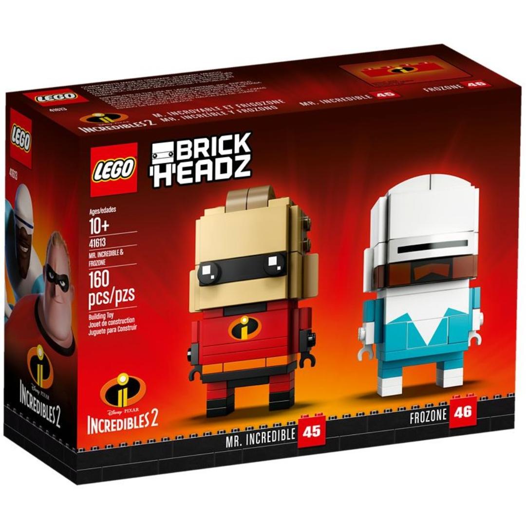 Mr. Incredible & Frozone 41613 |Brickheadz Disney | LEGO
