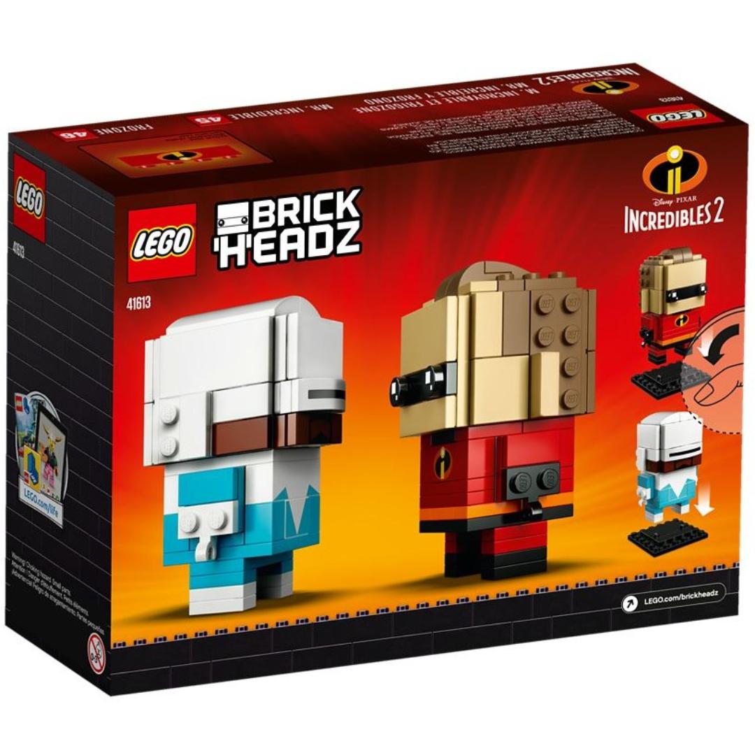 Mr. Incredible & Frozone 41613 |Brickheadz Disney | LEGO