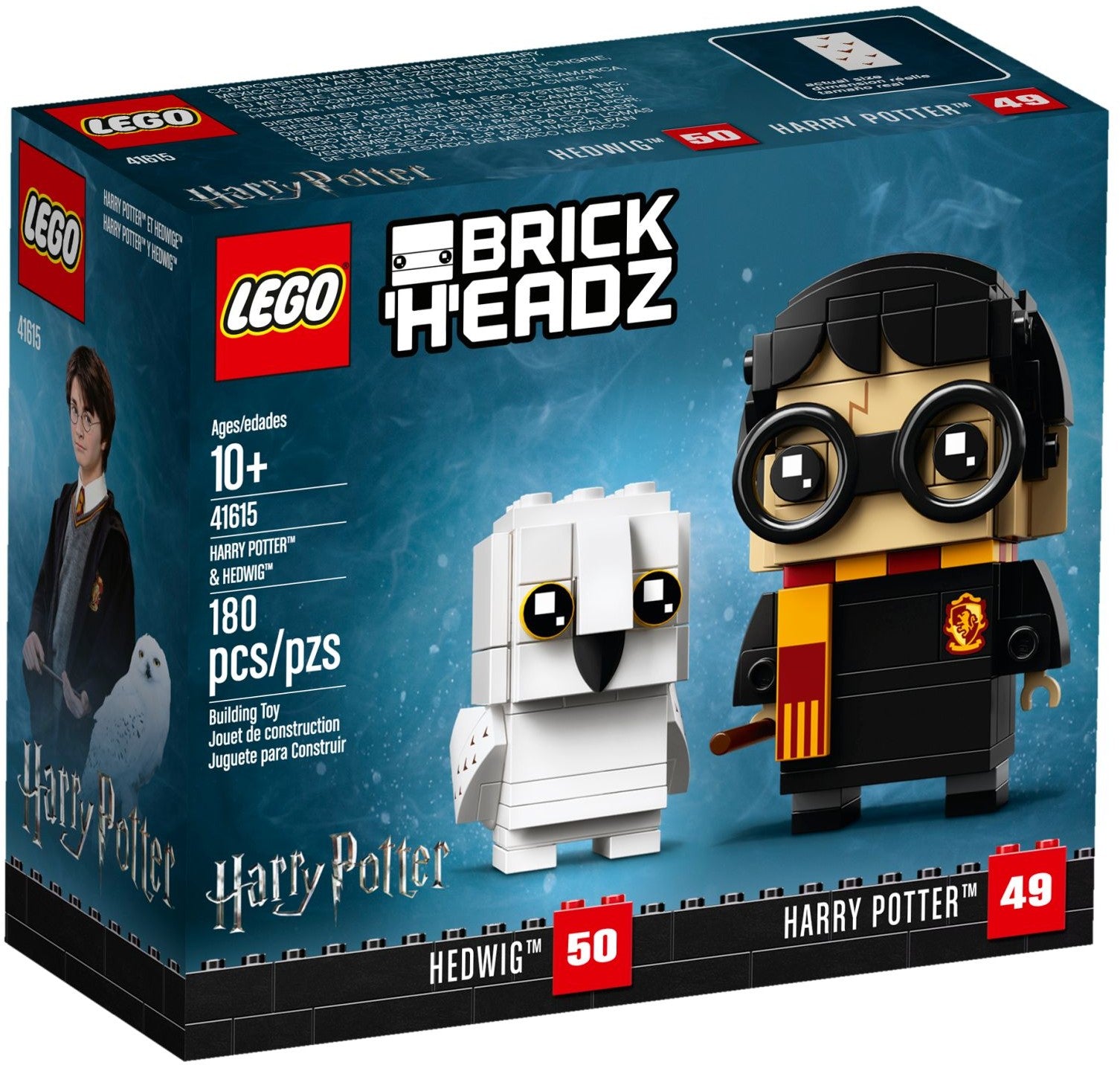Harry Potter & Hedwig 41615 | BrickHeadz | LEGO – image 2