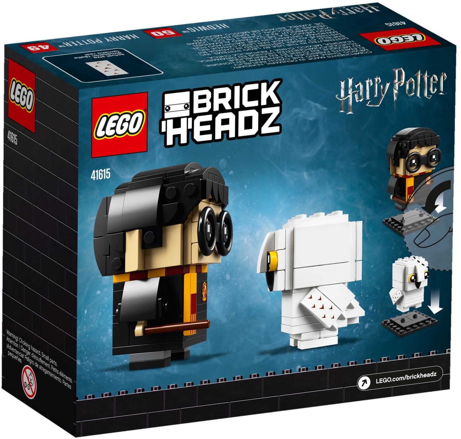 Harry Potter & Hedwig 41615 | BrickHeadz | LEGO – image 5