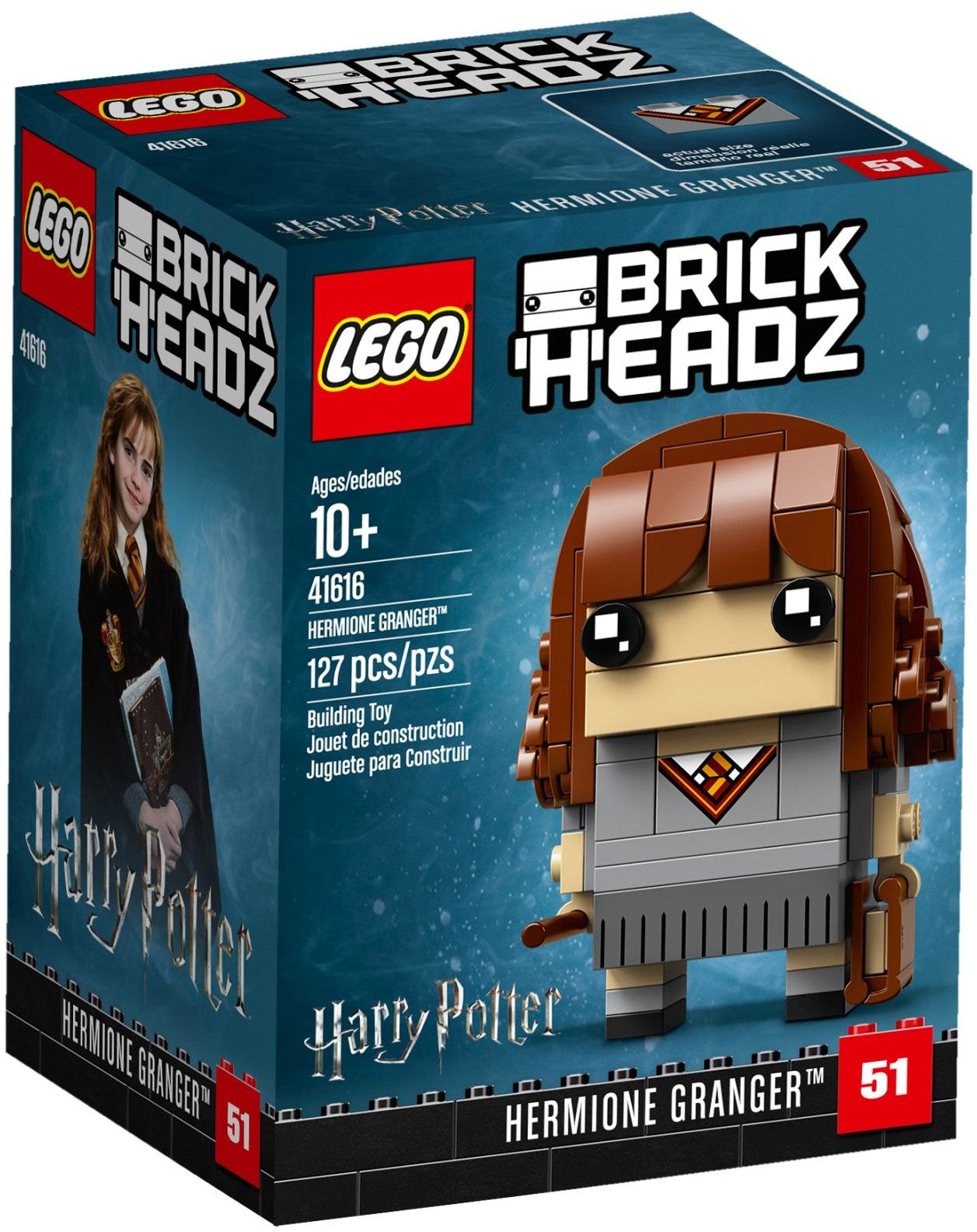 Hermione Granger 41616 | Brickheadz Harry Potter | LEGO