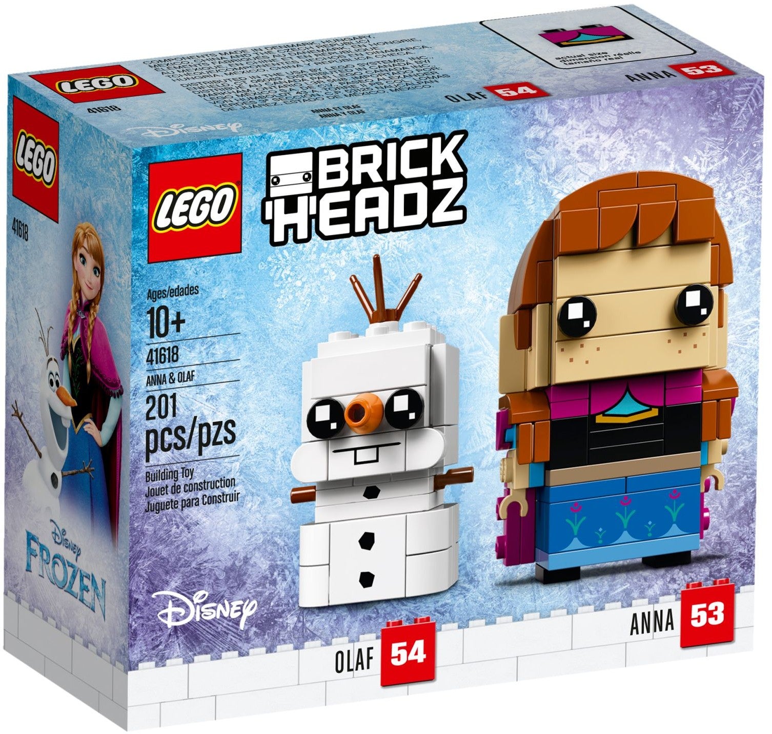 Anna & Olaf 41618 | BrickHeadz | LEGO – image 2