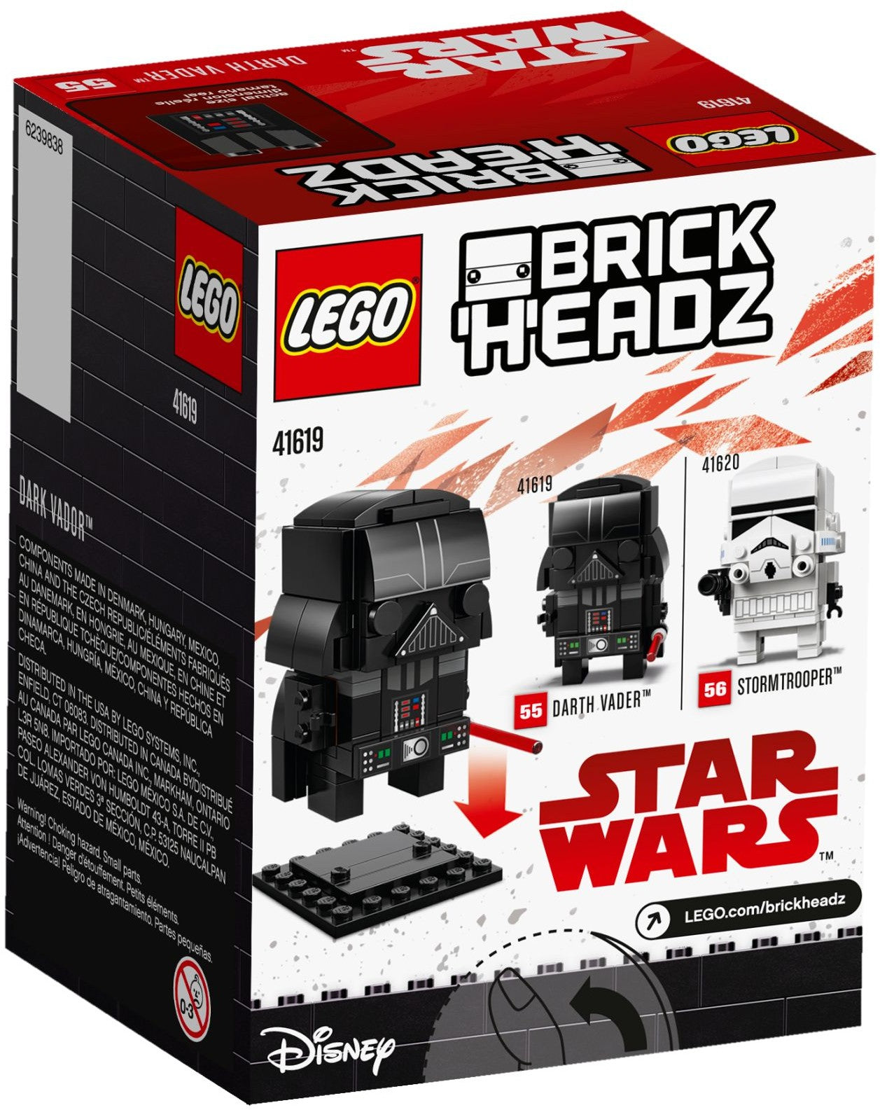 Darth Vader 41619 | BrickHeadz | LEGO – image 5