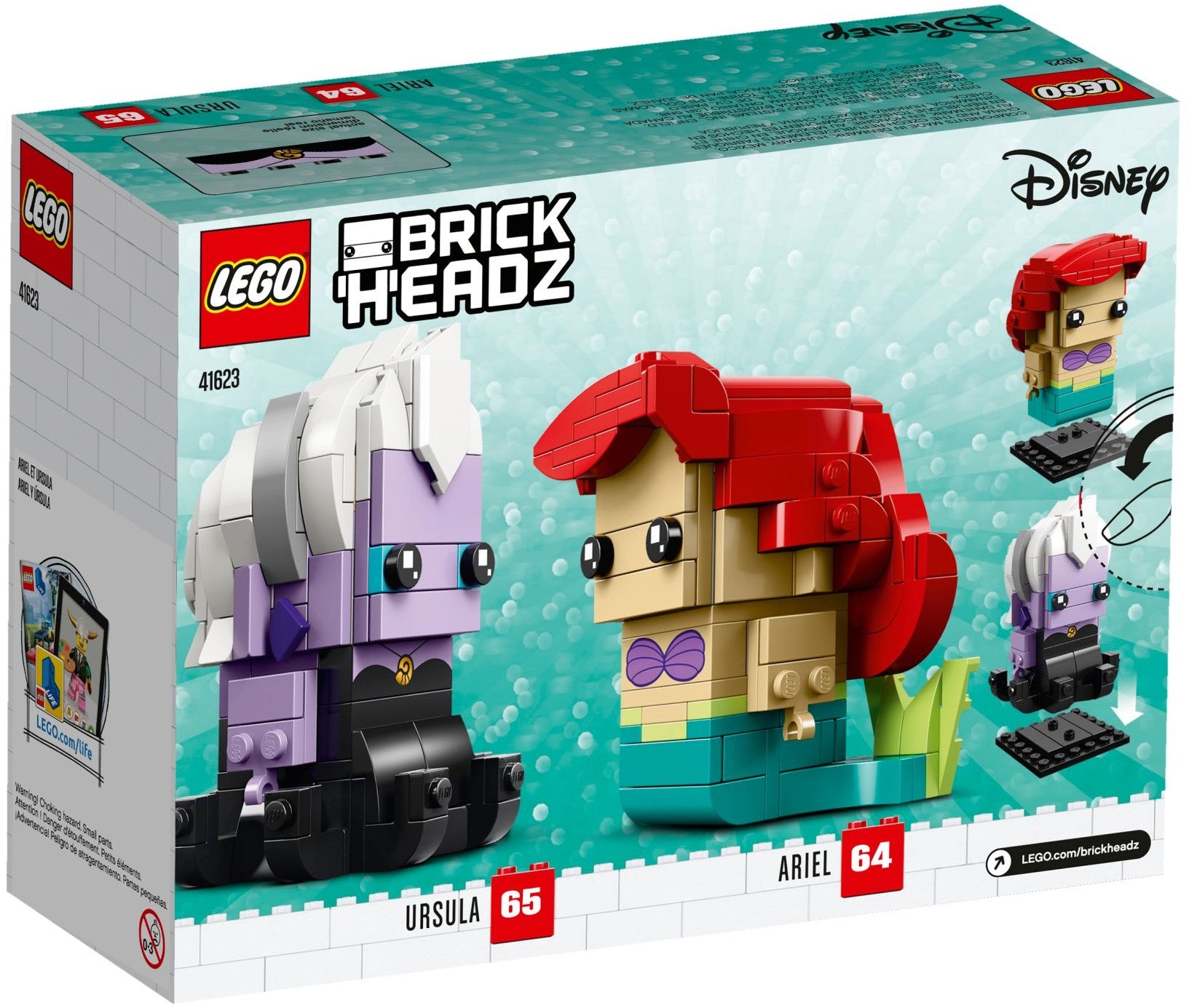 Ariel & Ursula 41623 | BrickHeadz | LEGO – image 4