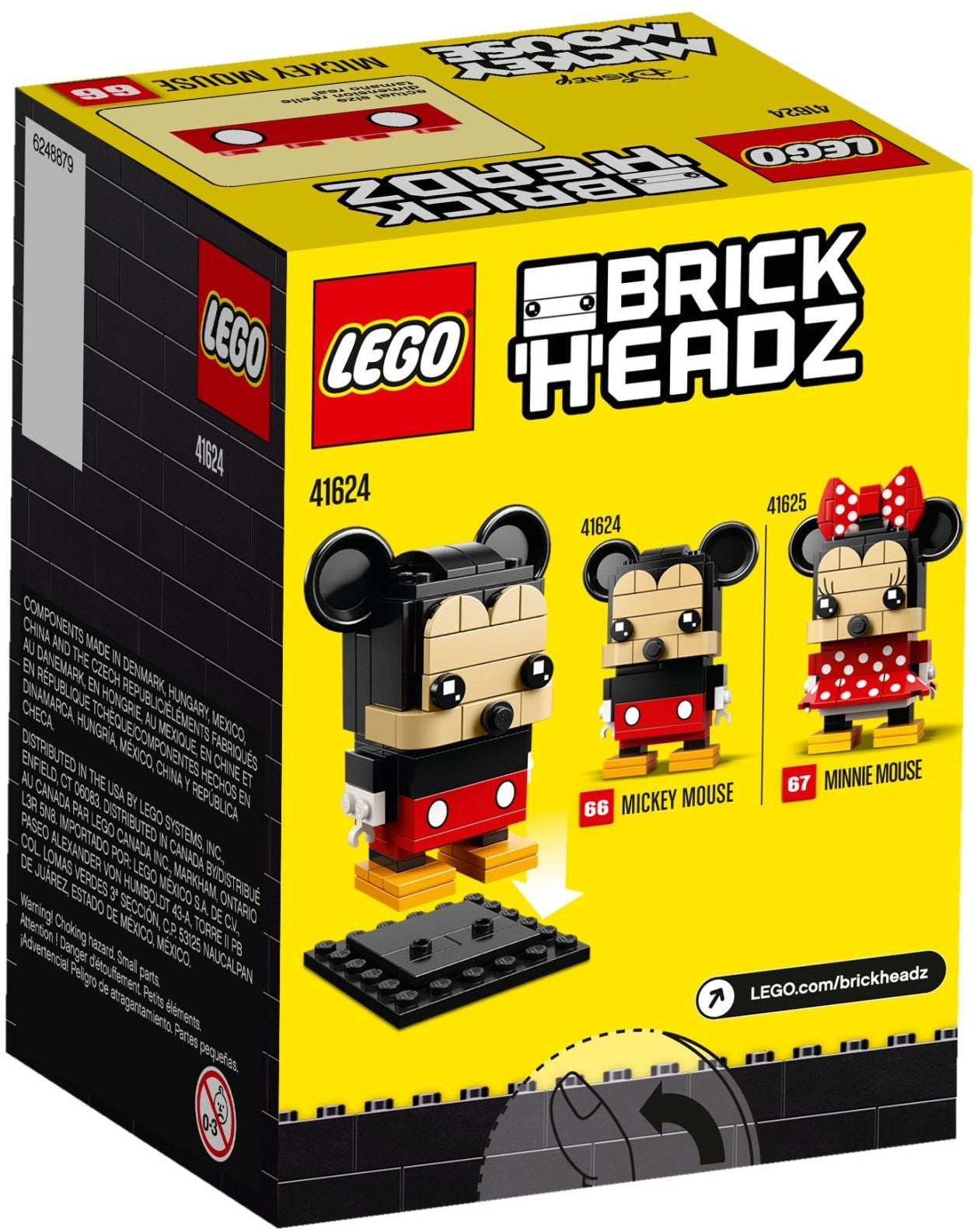 Mickey Mouse 41624  | Brickheadz Disney | LEGO
