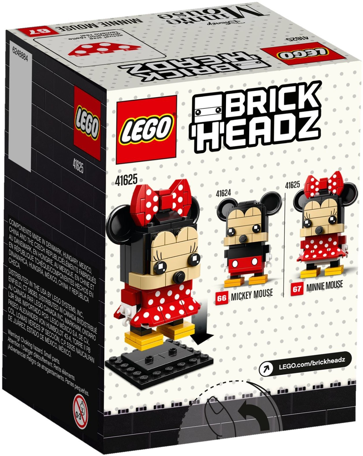 Minnie Mouse 41625  | Brickheadz Disney | LEGO