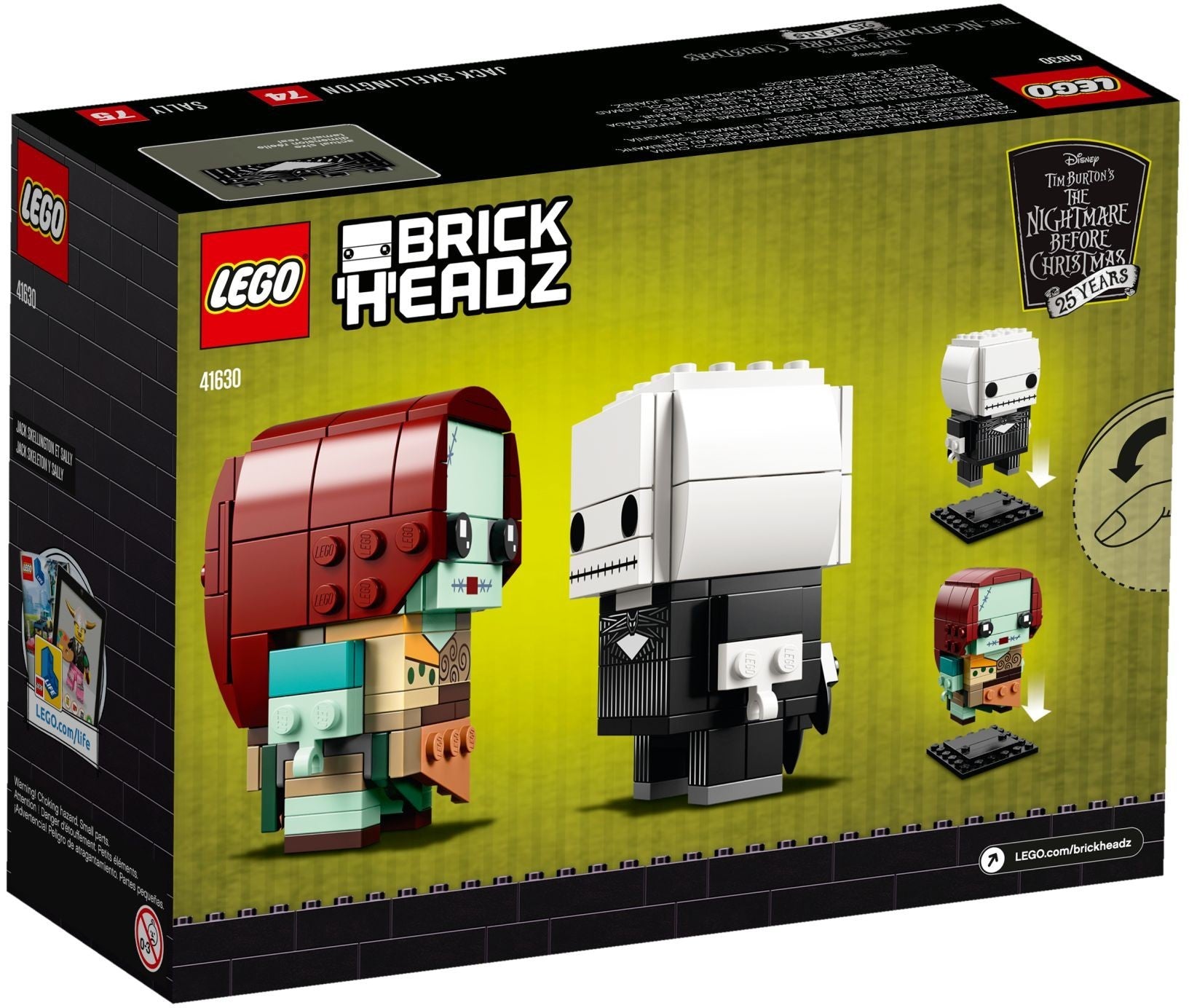 Jack Skellington & Sally 41630 | BrickHeadz | LEGO – image 5