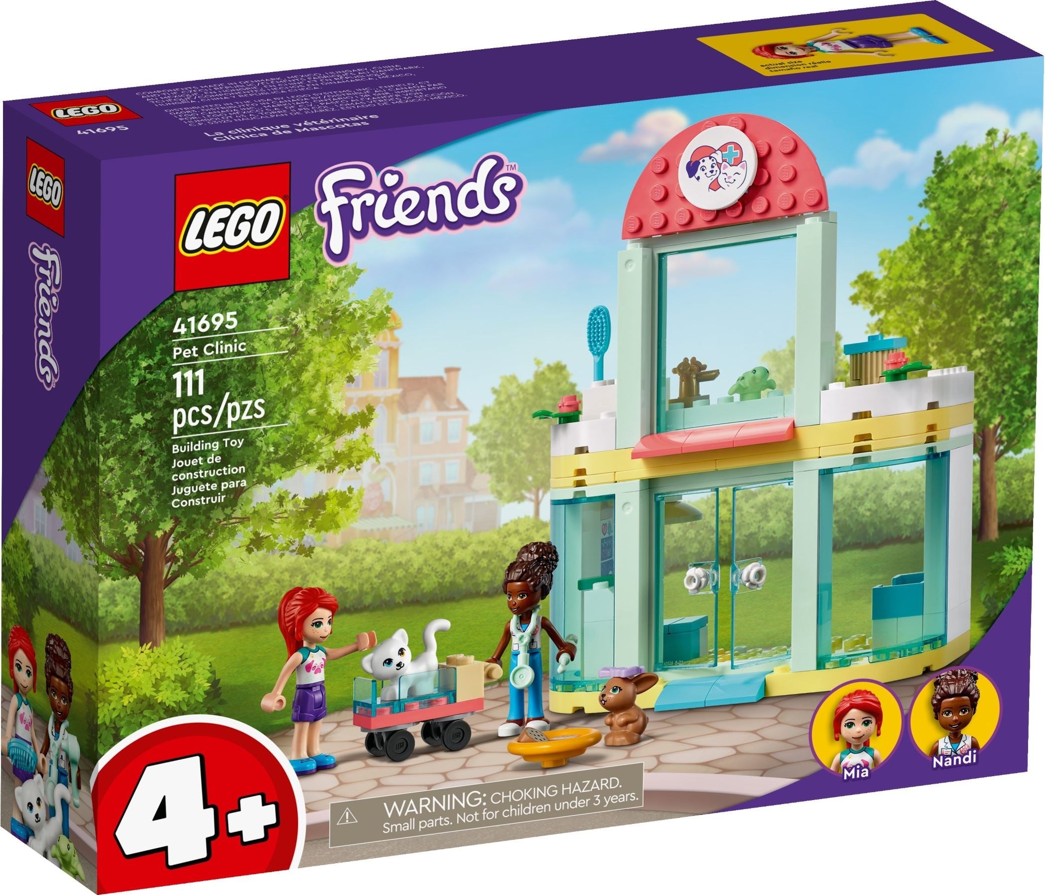Pet Clinic 41695 | Friends | LEGO