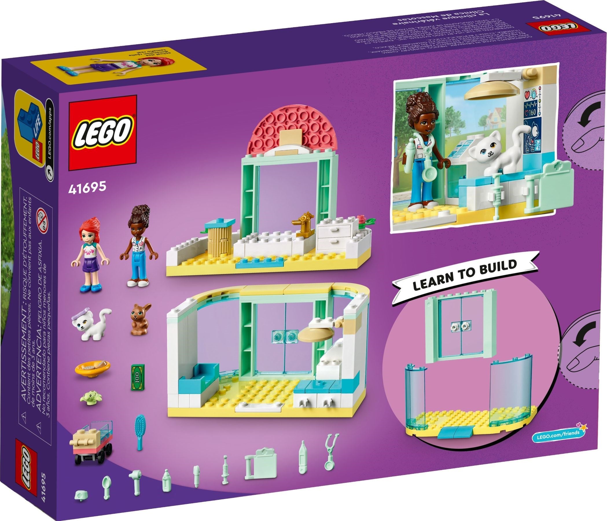 Pet Clinic 41695 | Friends | LEGO