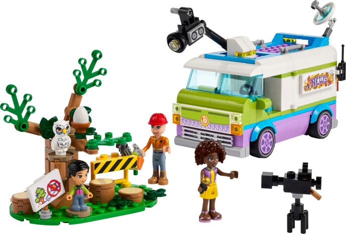Newsroom Van 41749 | Friends | LEGO