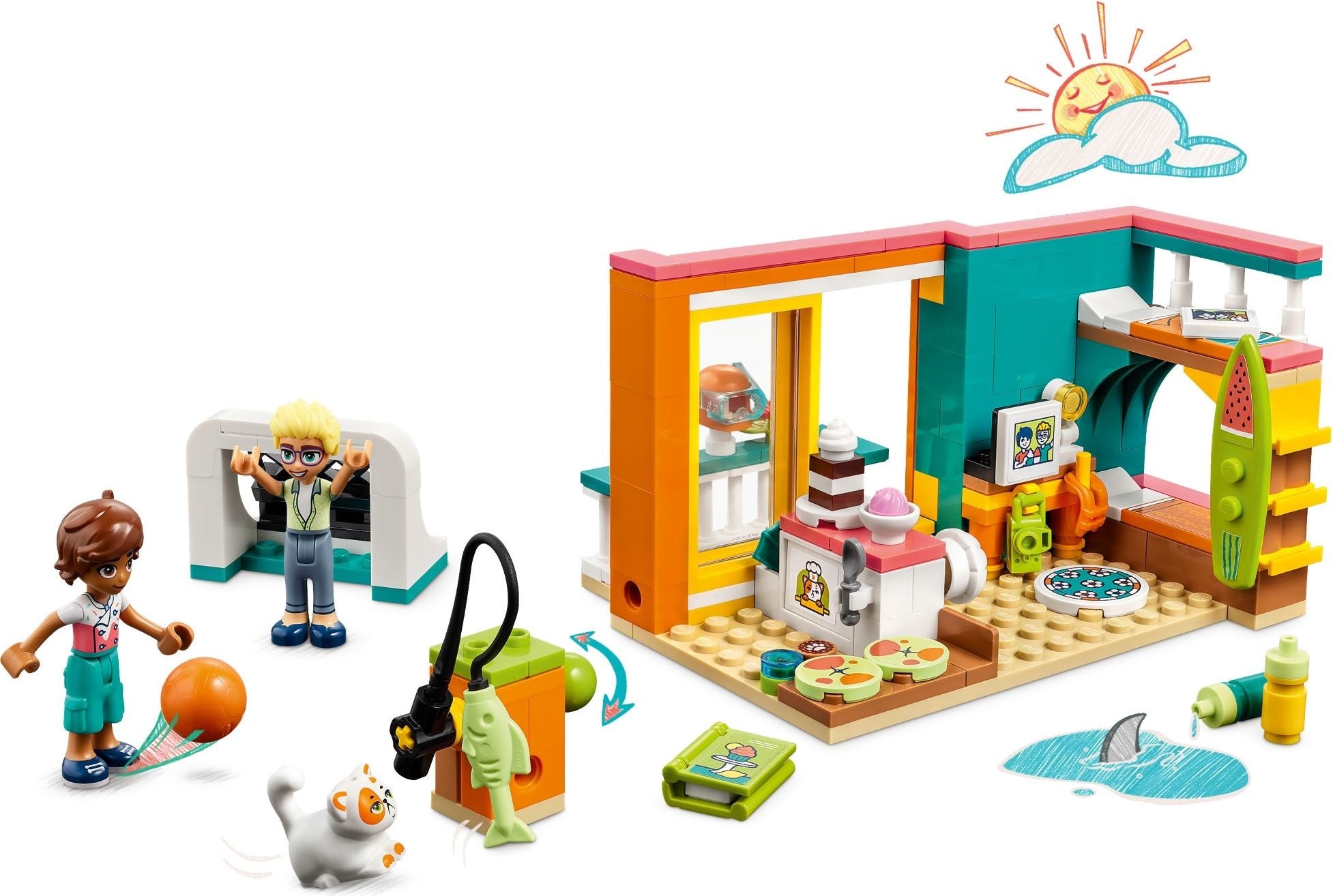 Leo's Room 41754 | Friends | LEGO