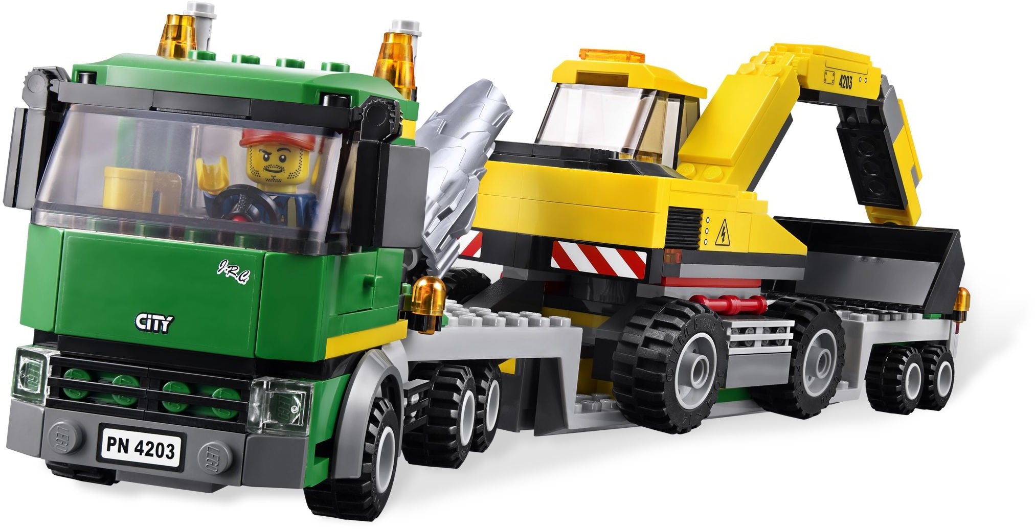 Excavator Transporter 4203 | City | LEGO