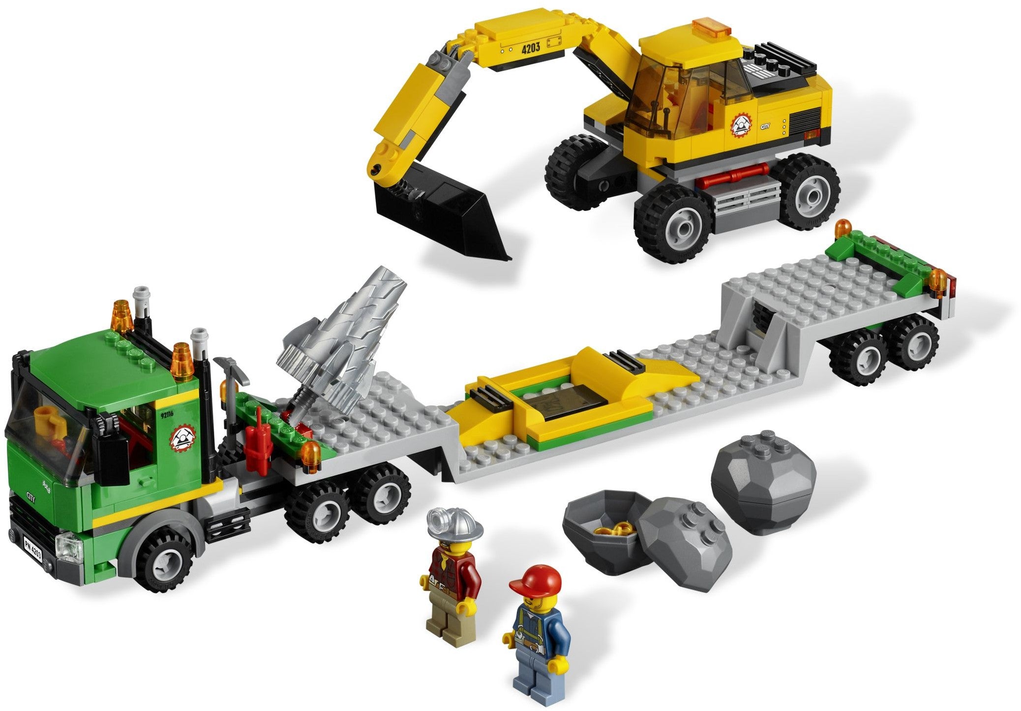 Excavator Transporter 4203 | City | LEGO